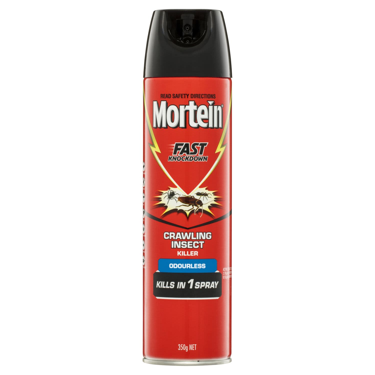 Mortein Odourless Surface Spray Crawling Insect Killer, 350 Gram
