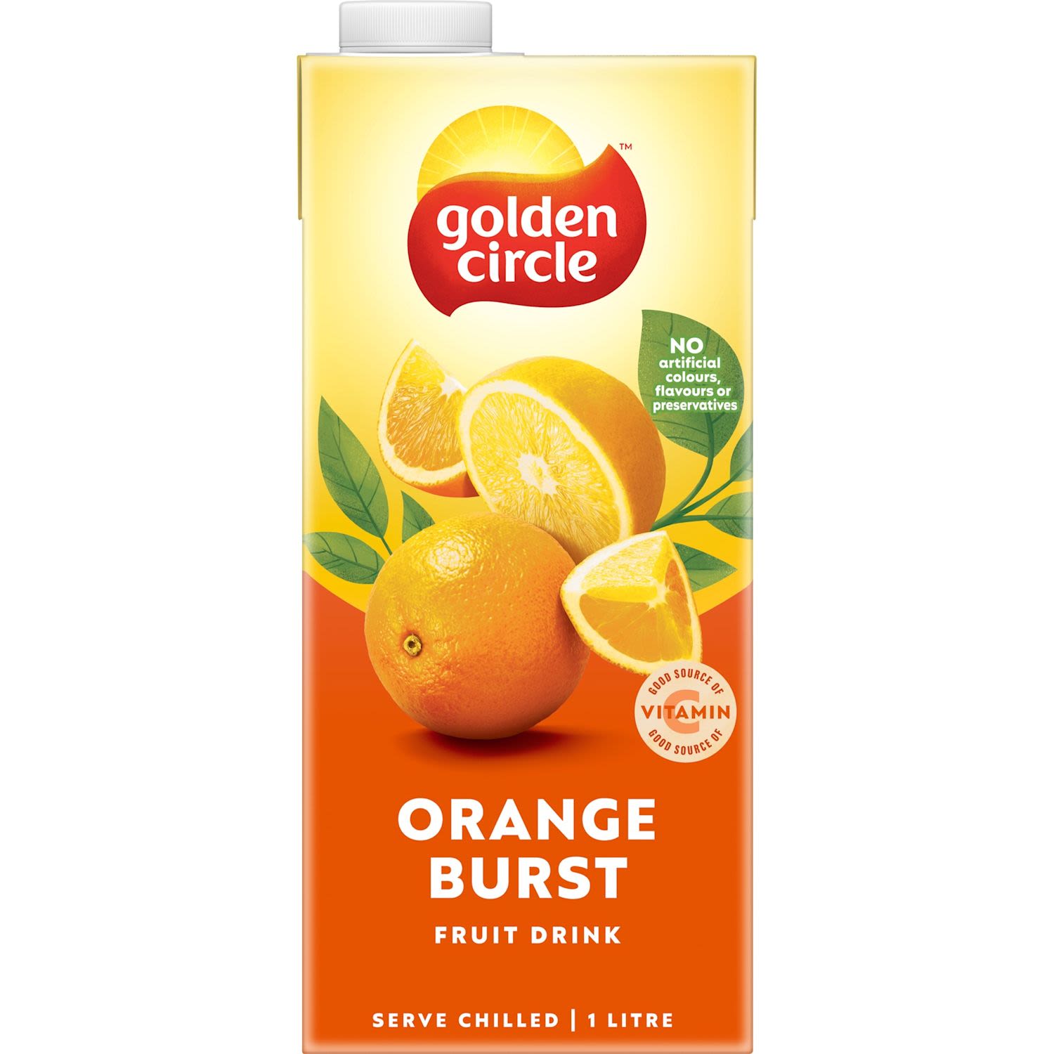 Golden Circle Dark Orange