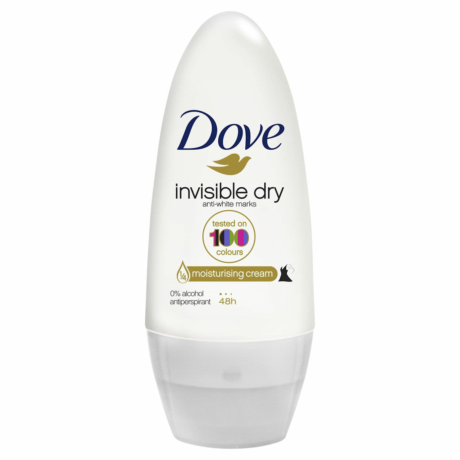 Dove Women Antiperspirant Roll On Deodorant Invisible Dry, 50 Millilitre