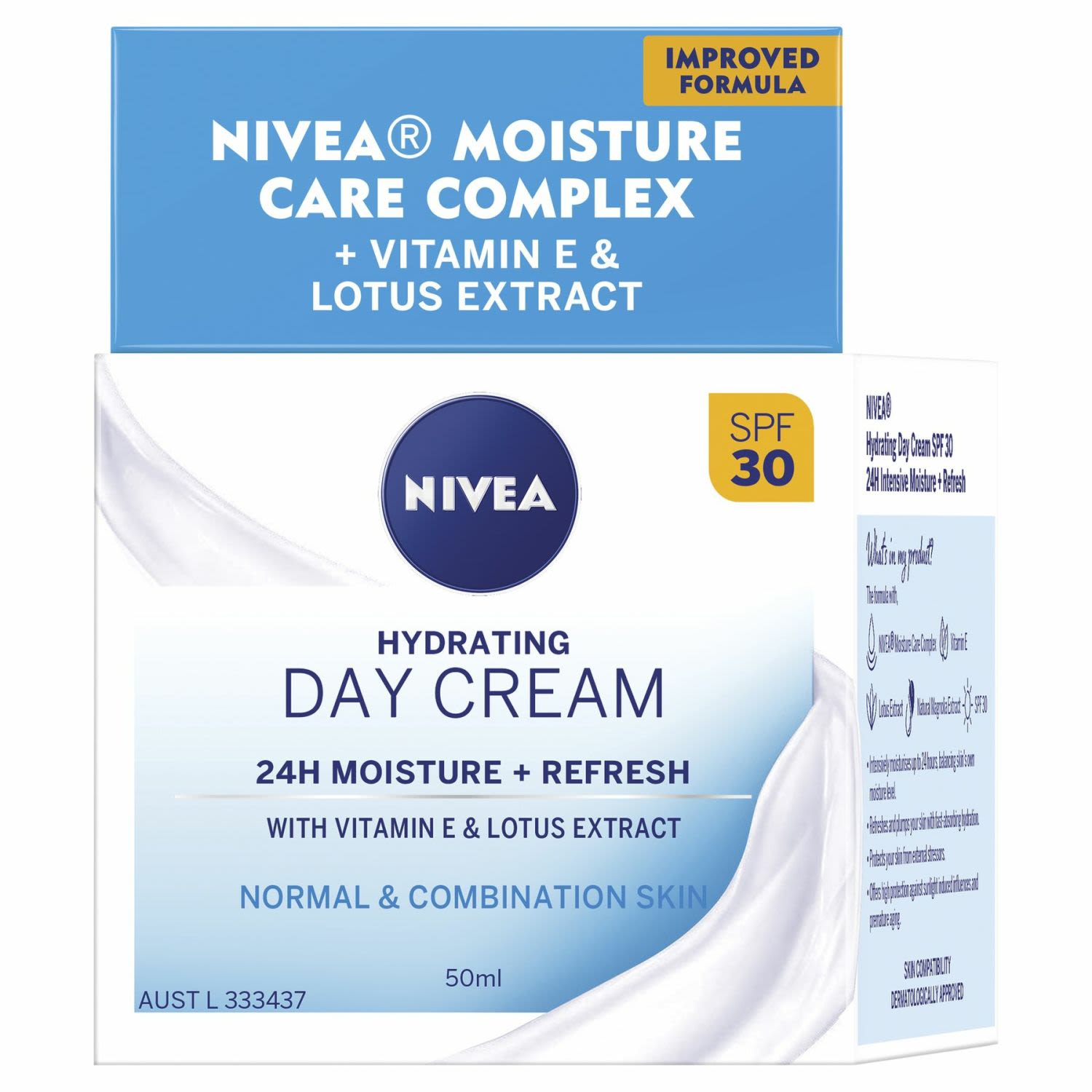 Nivea Daily Essentials Light Moisturising Day Cream SPF30, 50 Millilitre