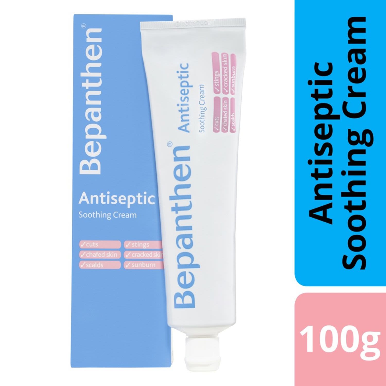 Bepanthen Antiseptic Soothing Cream, 100 Gram