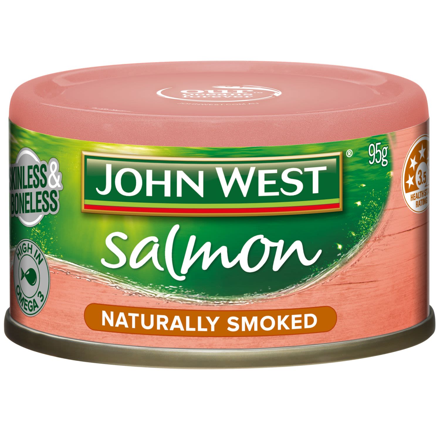 John West Naturally Smoked Salmon Tempters, 95 Gram