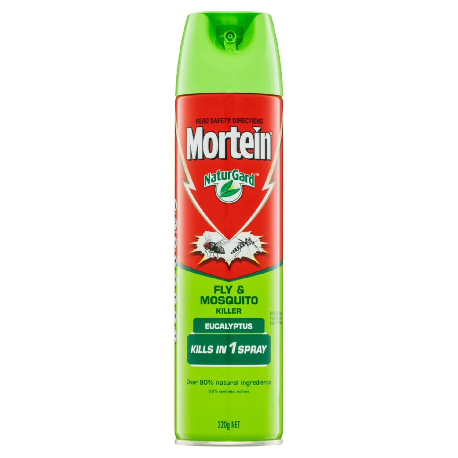 Mortein Naturgard Insect Eucalyptus Spray Fly & Mosquito Killer, 320 Gram