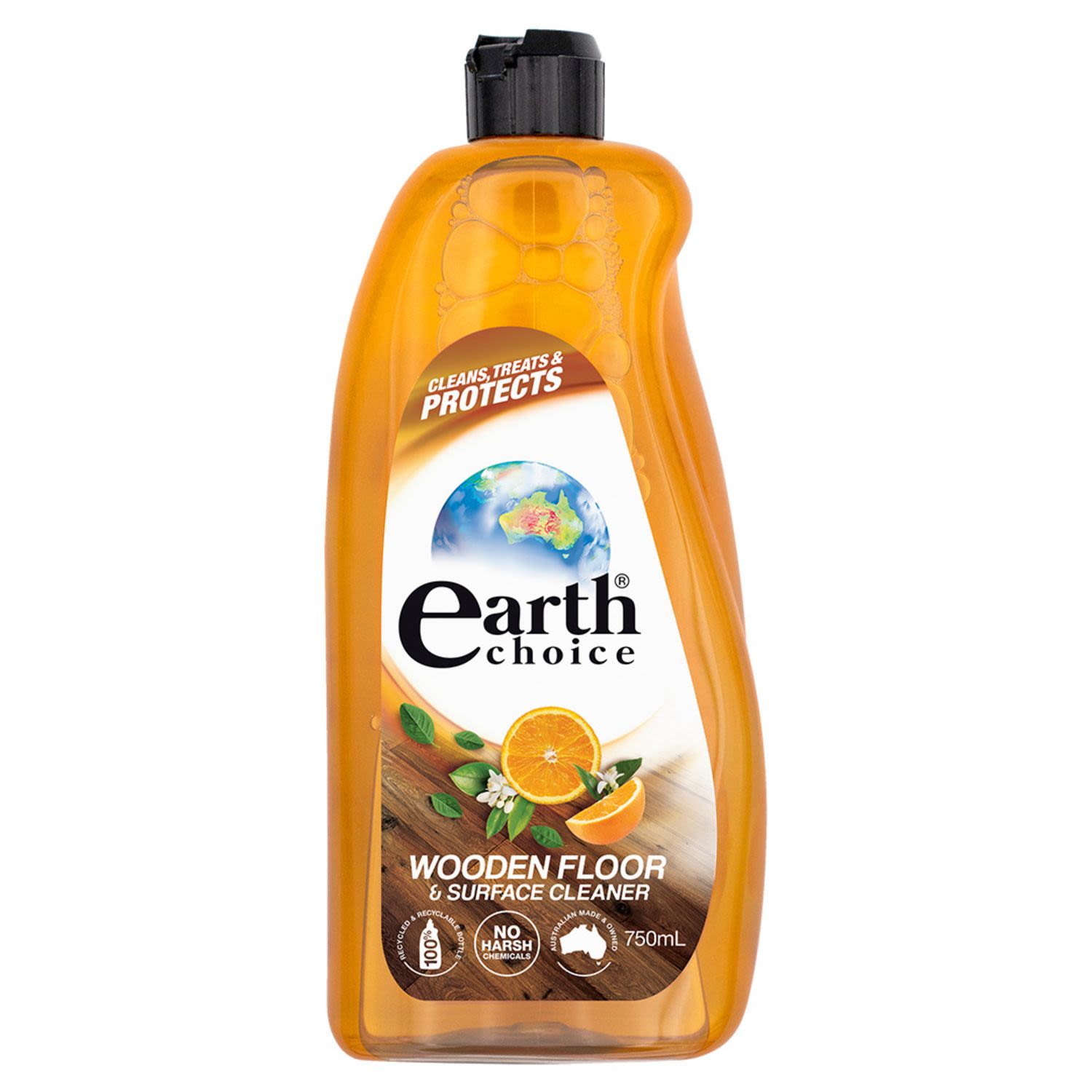 Earth Choice Floor Cleaner Wooden Surface, 750 Millilitre