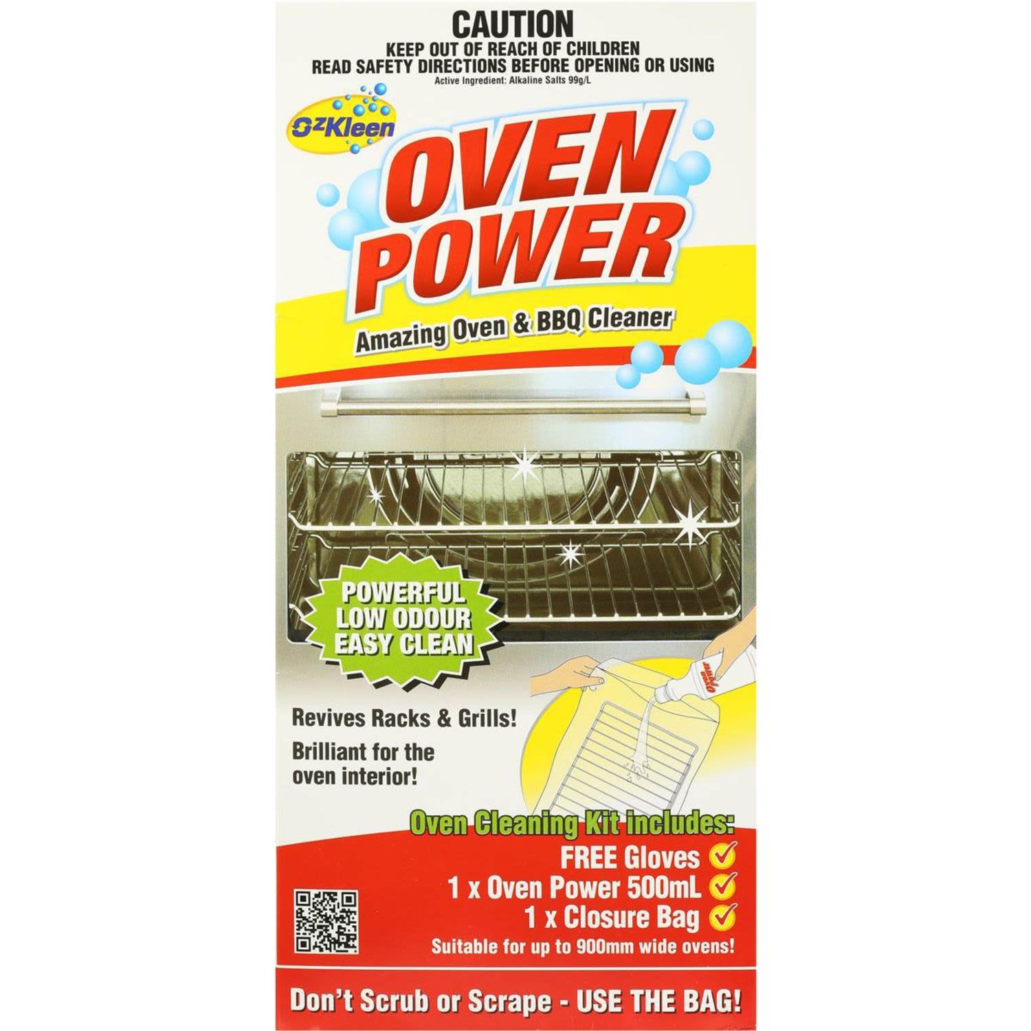 Ozkleen Oven Cleaner Power Kit, 1 Each