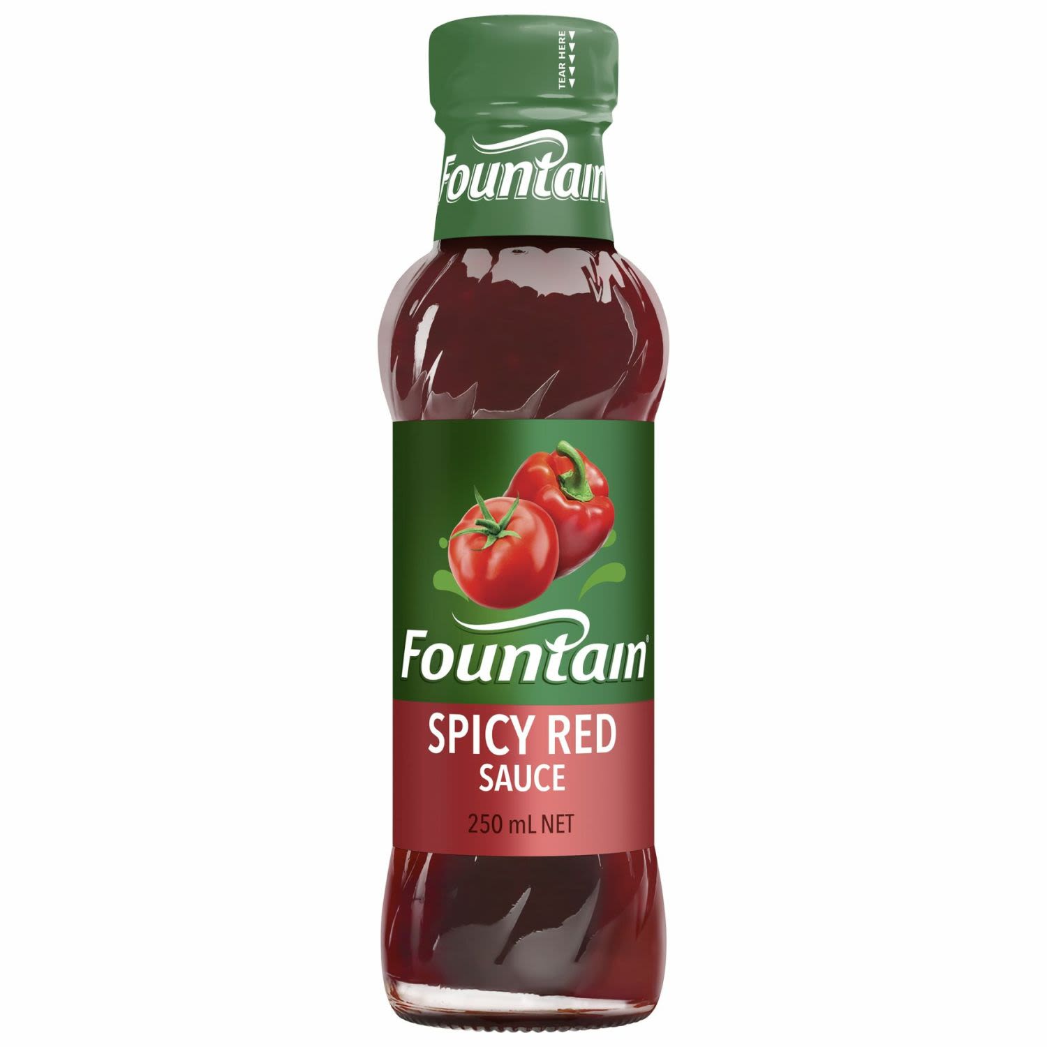 Fountain Spicy Red Sauce, 250 Millilitre
