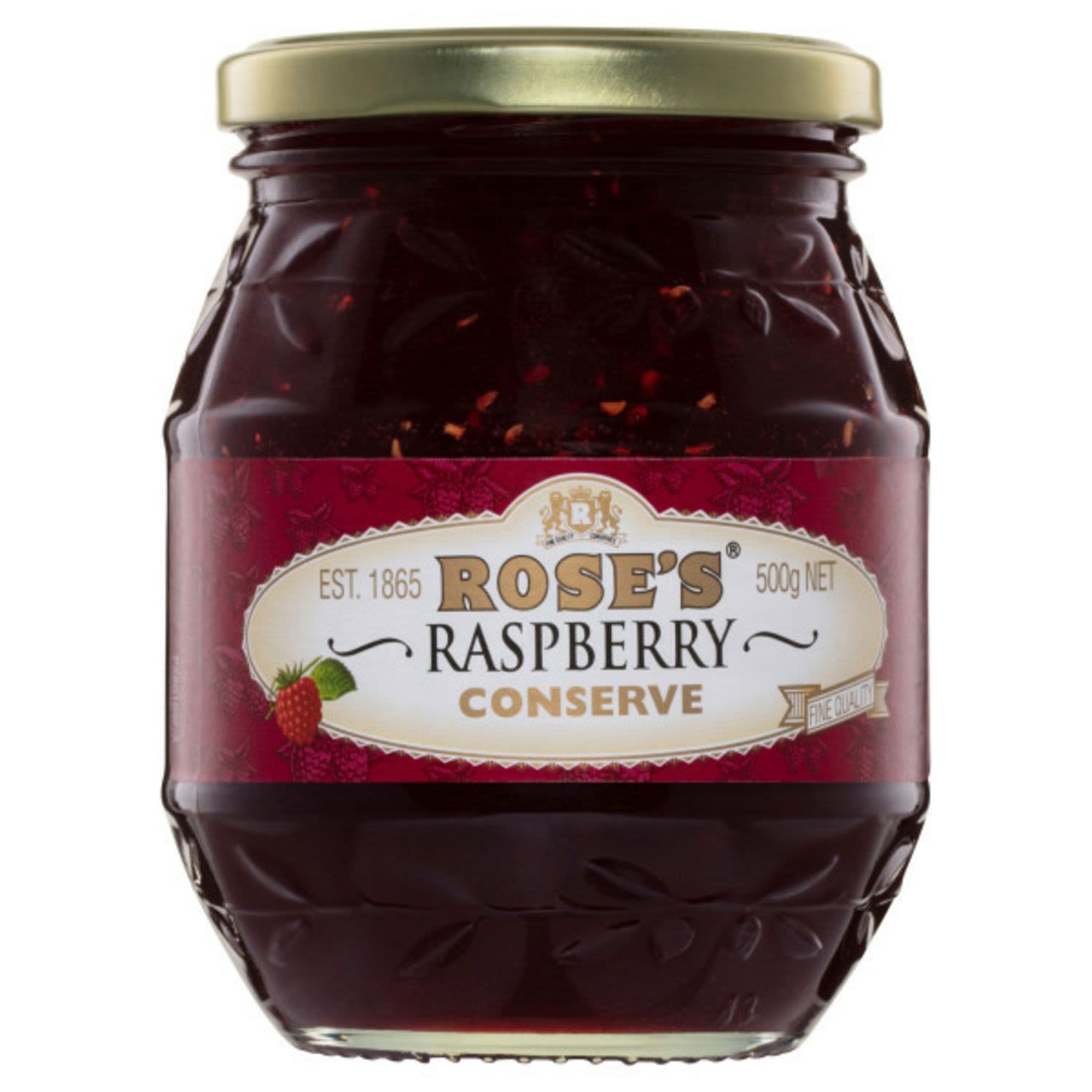 Rose's Raspberry Jam Conserve, 500 Gram