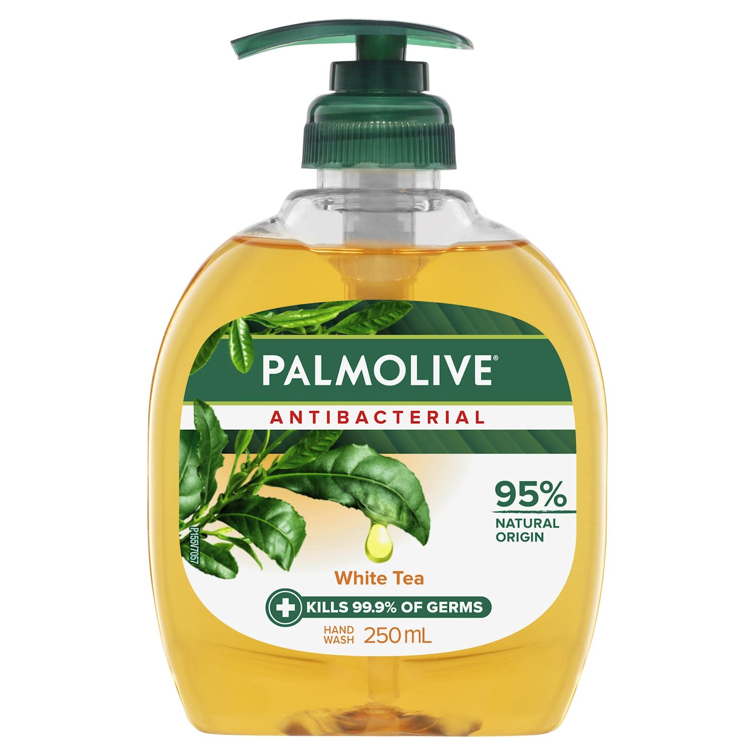 Palmolive Antibacterial Liquid Hand Wash Soap White Tea Pump 0% Parabens Recyclable