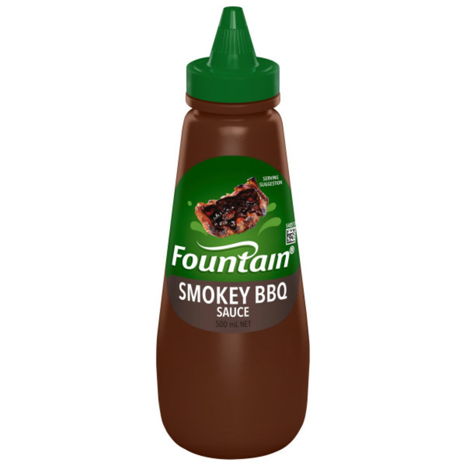 Fountain Smokey BBQ Sauce, 500 Millilitre
