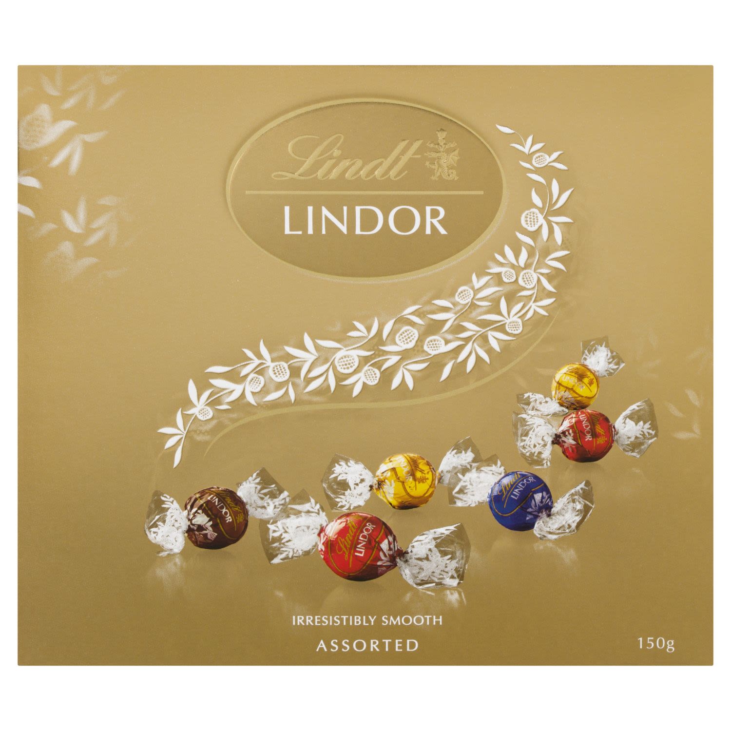 Lindt Lindor Chocolate Balls Assorted, 150 Gram