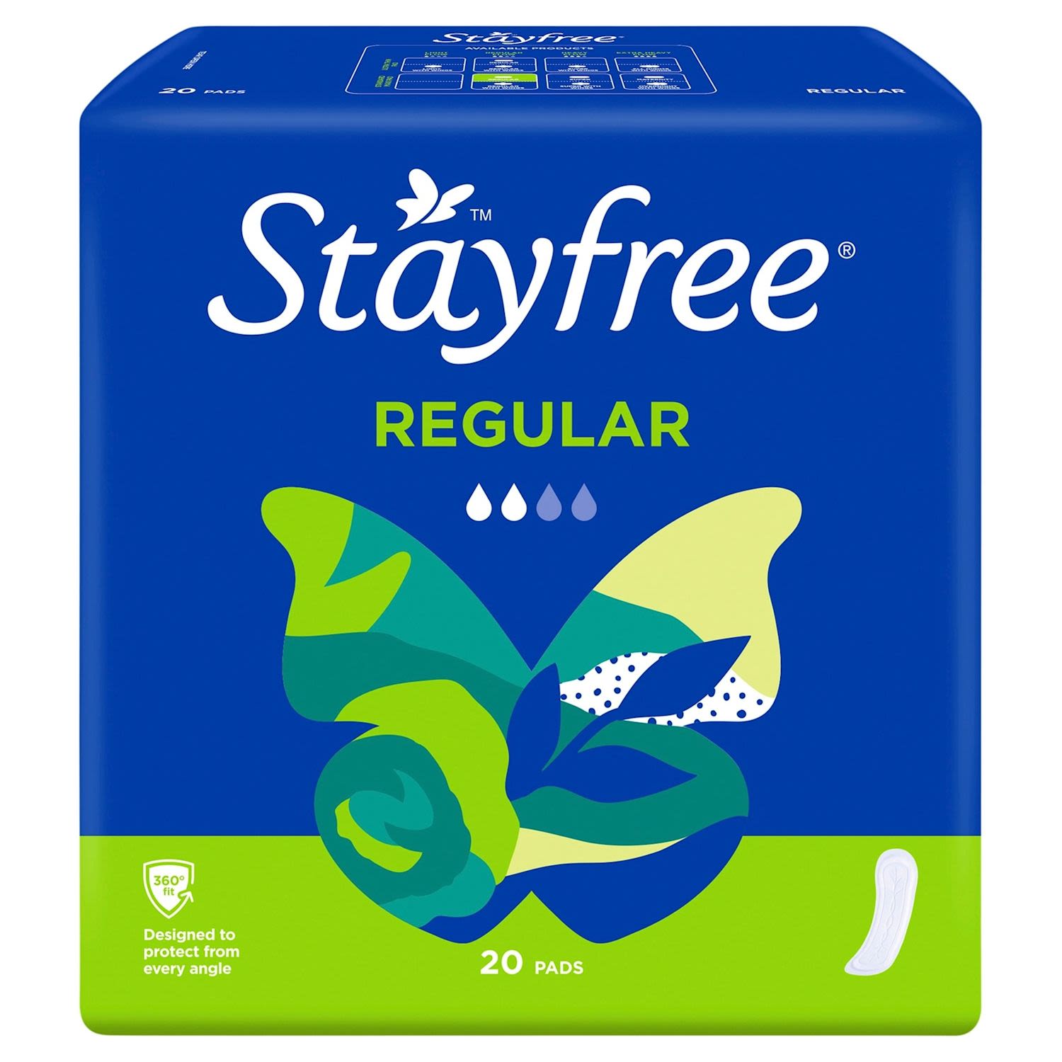 Stayfree 20 pack