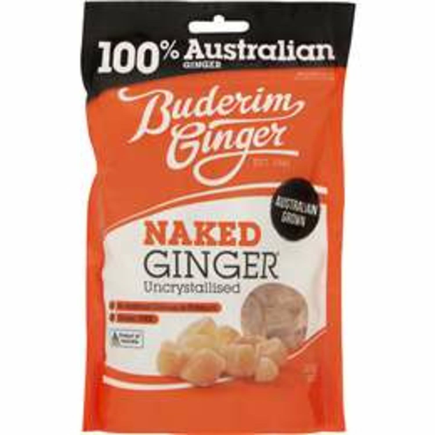 Buderim Naked Ginger, 200 Gram