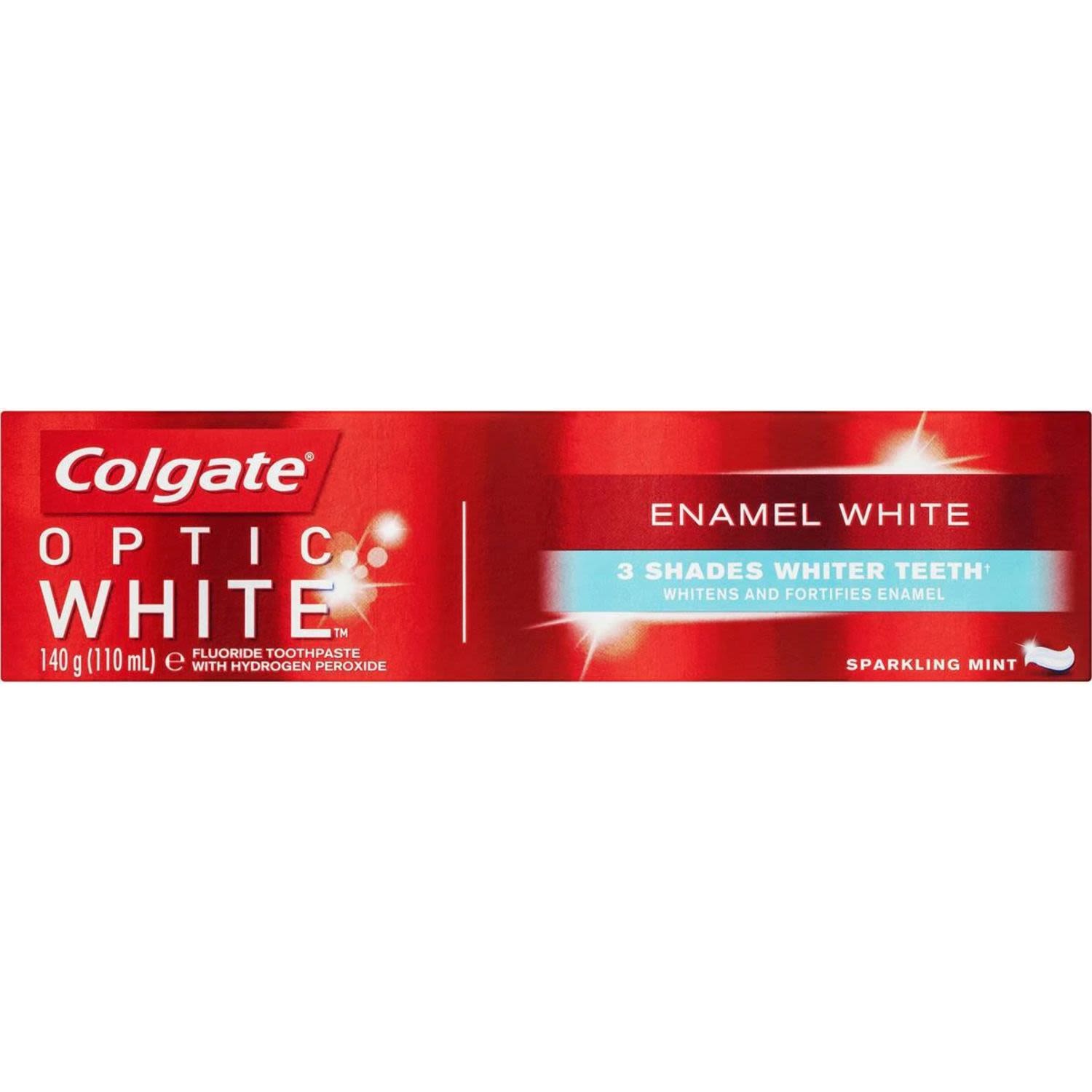 Colgate Optic White Enamel White Teeth Whitening Toothpaste, 140 Gram