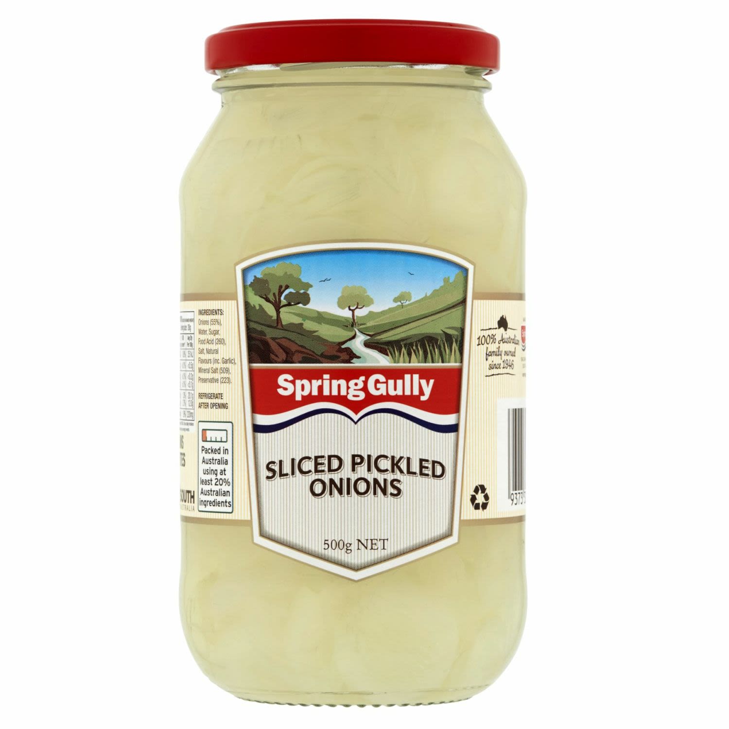 Spring Gully Pickled Vegetables Sliced Onions