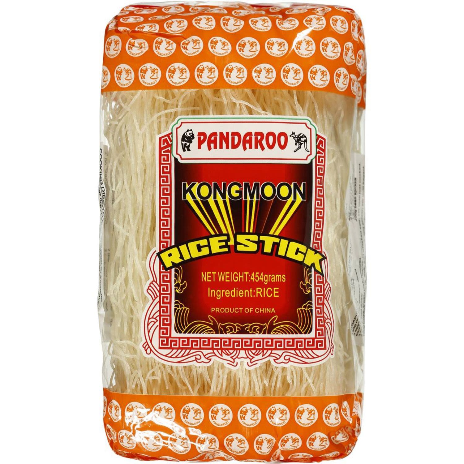 Pandaroo Rice Stick Kongmoon, 454 Gram