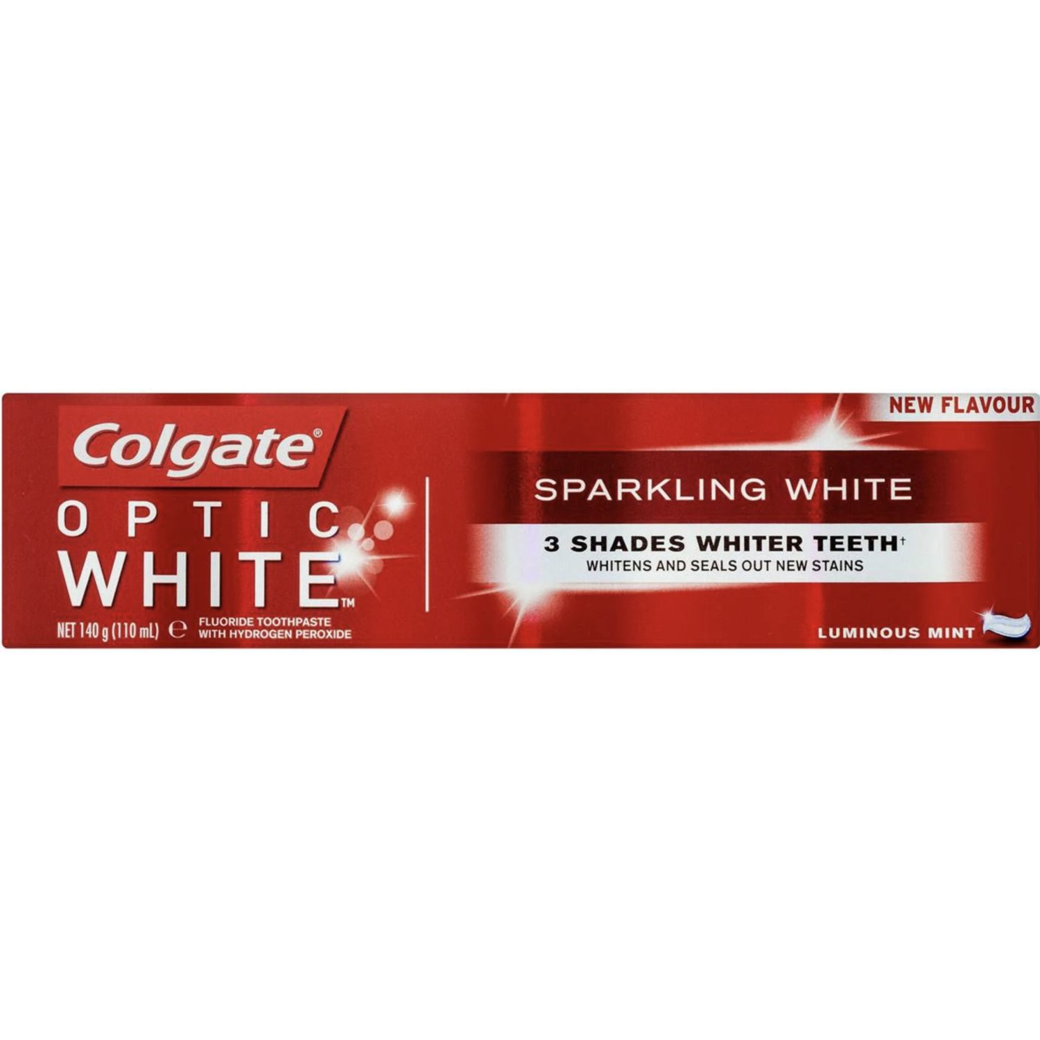 Colgate Optic White Sparkling White Teeth Whitening Toothpaste, 140 Gram