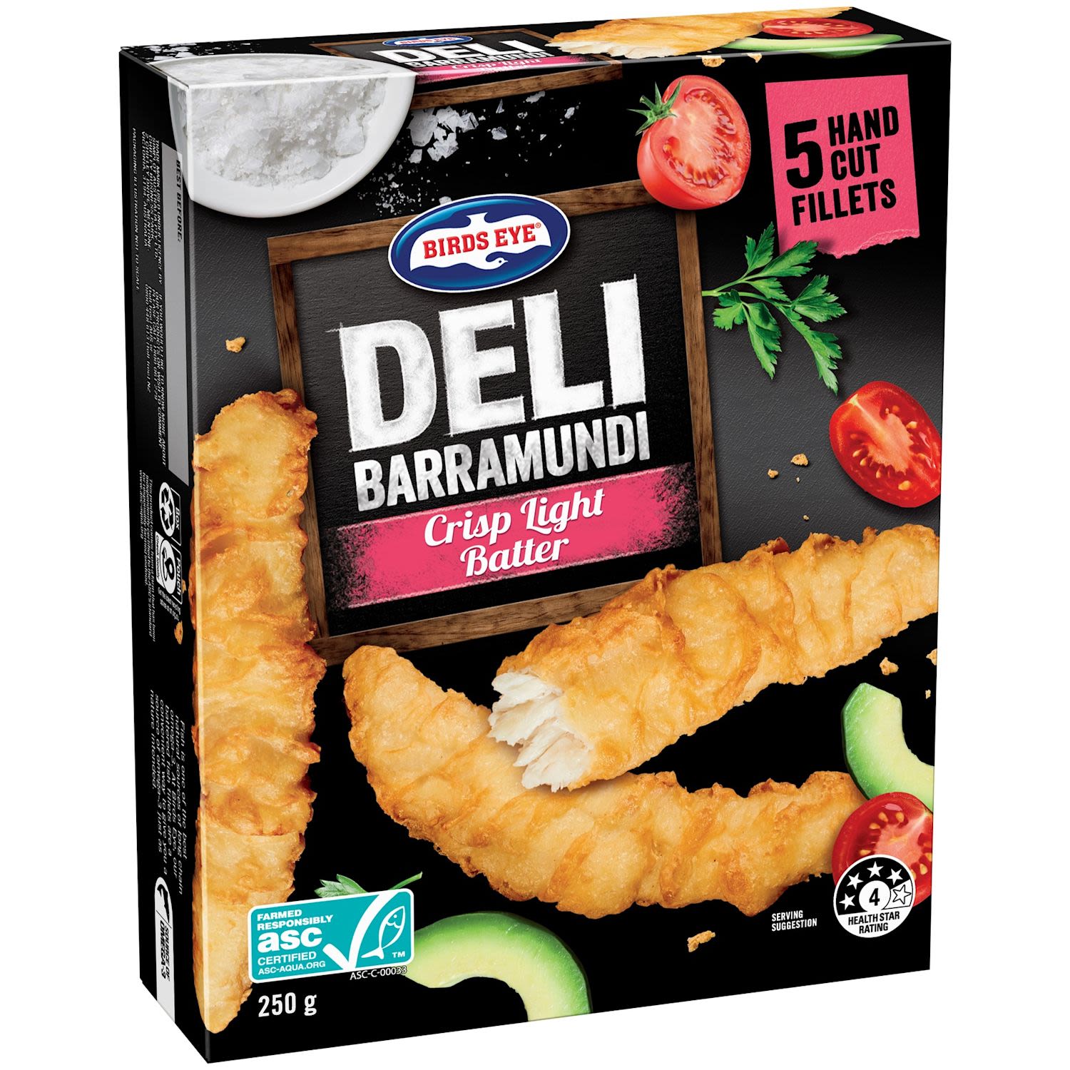 Birds Eye Deli Seasonal Catch Flathead In Light Batter