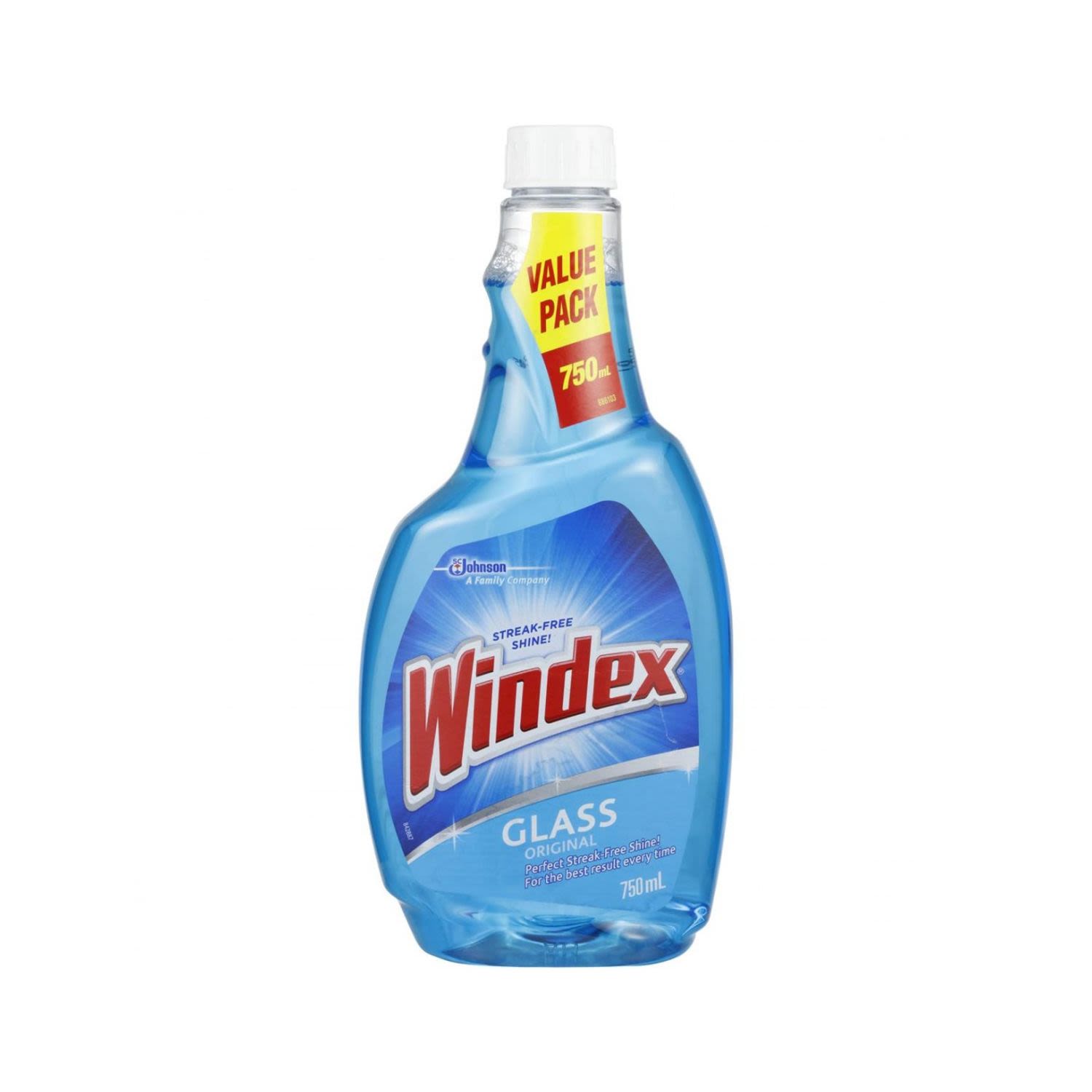 Windex Glass Cleaner Refill , 750 Millilitre