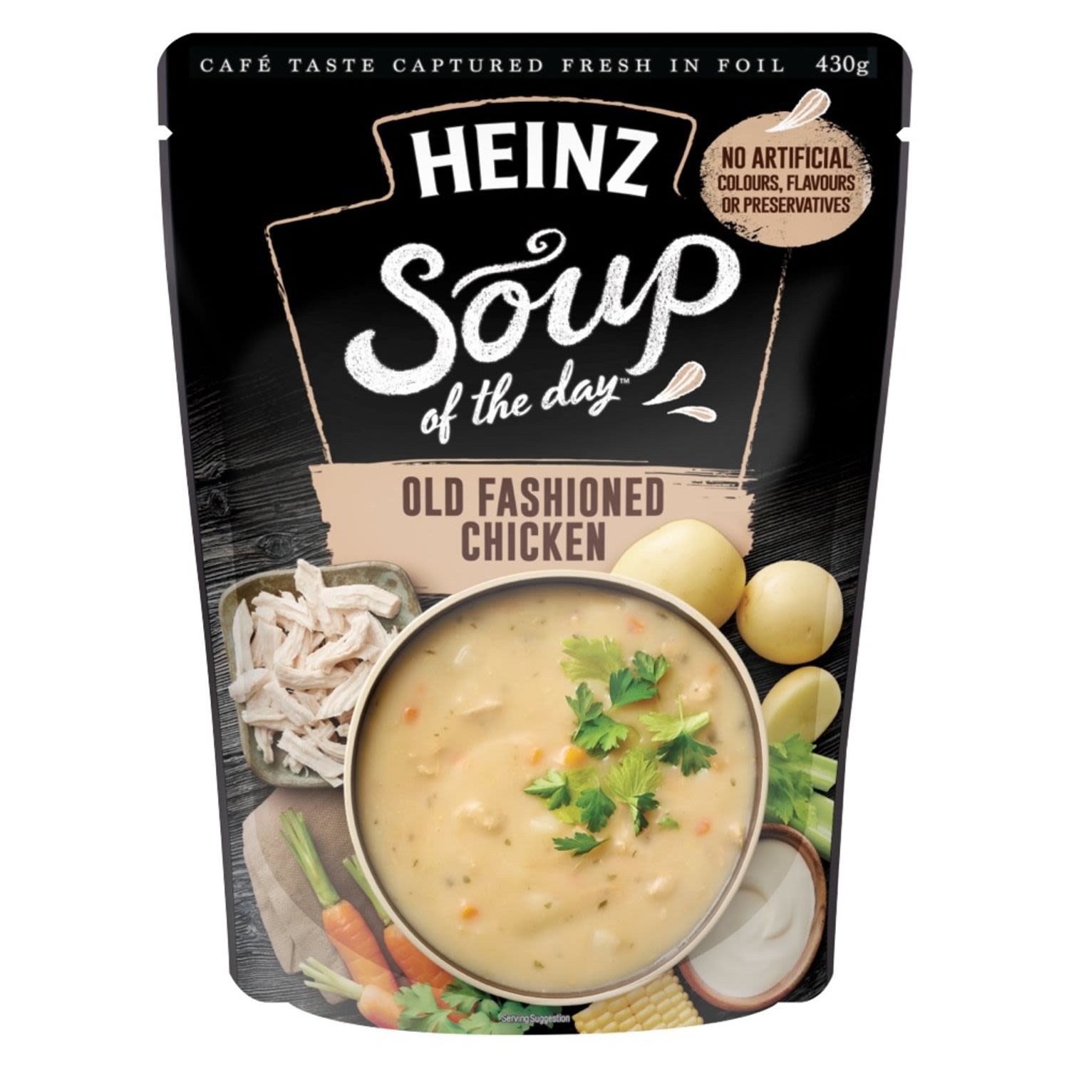 Heinz Soup Of The Day Pouch Old Fashion Chicken, 430 Gram