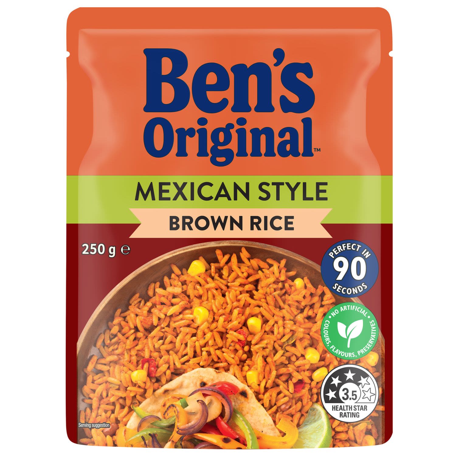 Ben's Original Mexican Style Brown Rice, 250 Gram