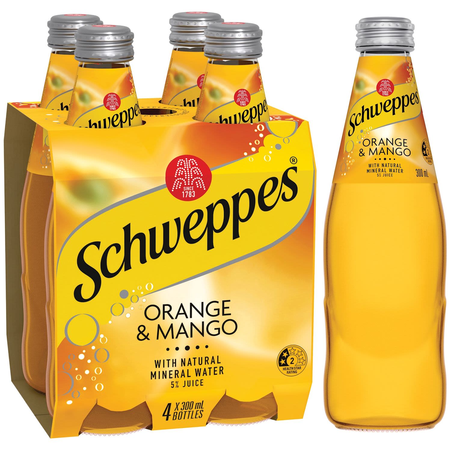 Schweppes Mineral Water Orange Mango