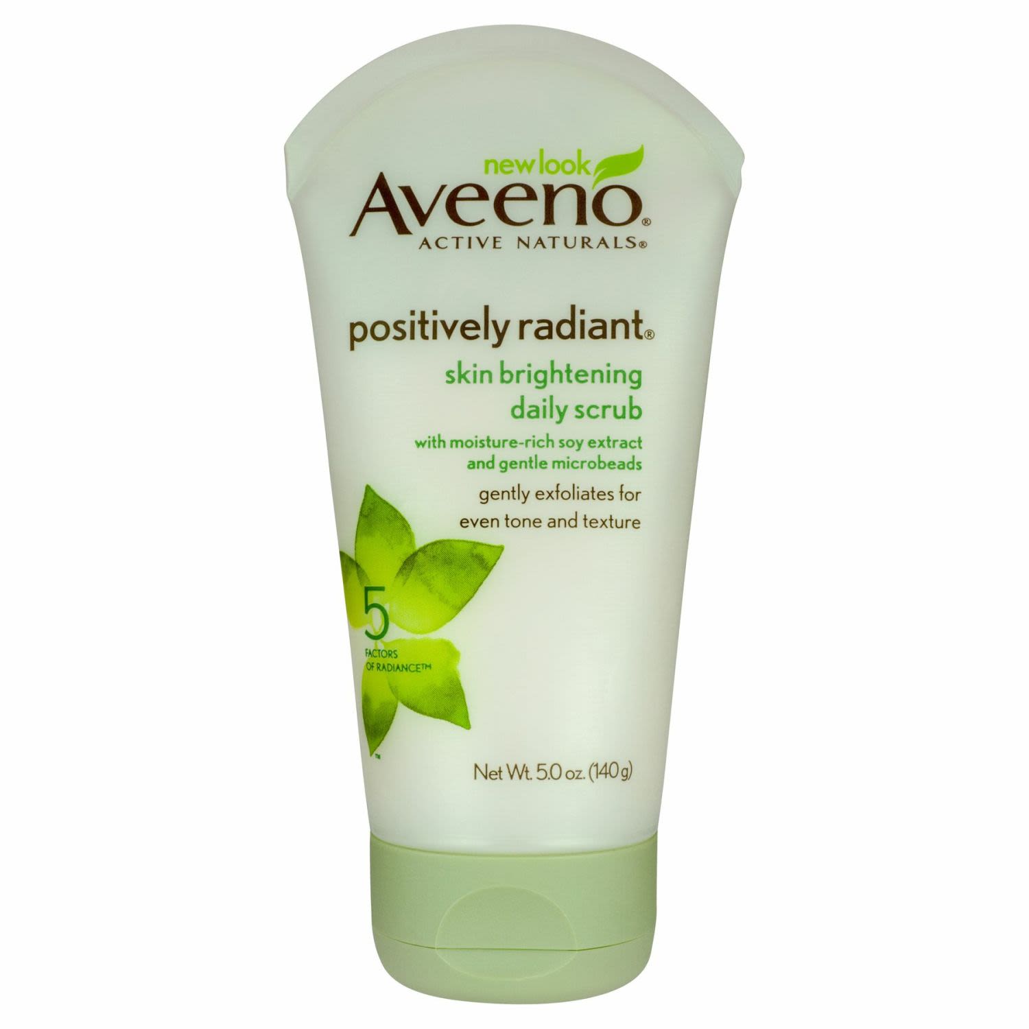 Aveeno Active Naturals Positively Radiant Daily Scrub, 141 Gram