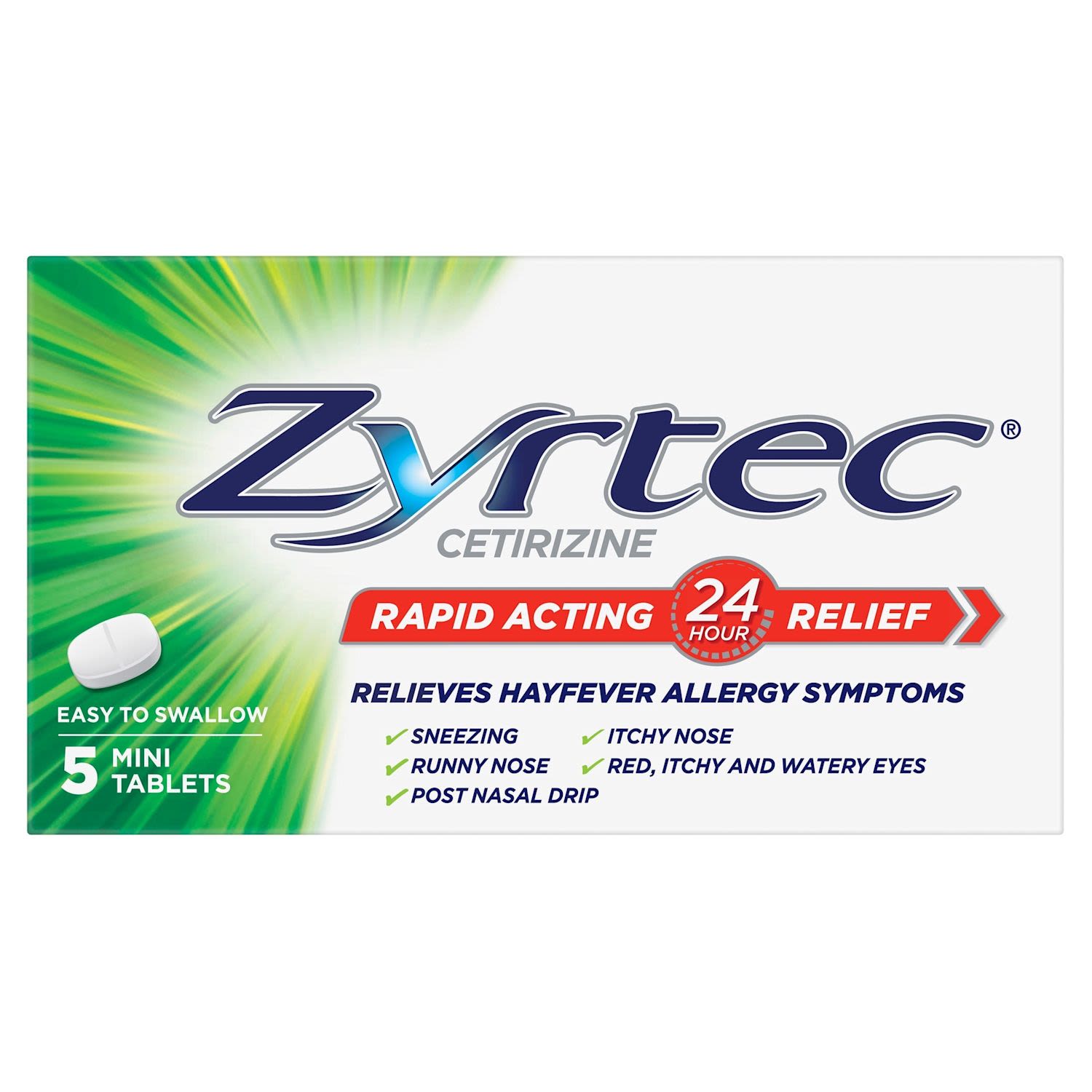 Zyrtec 5 pack