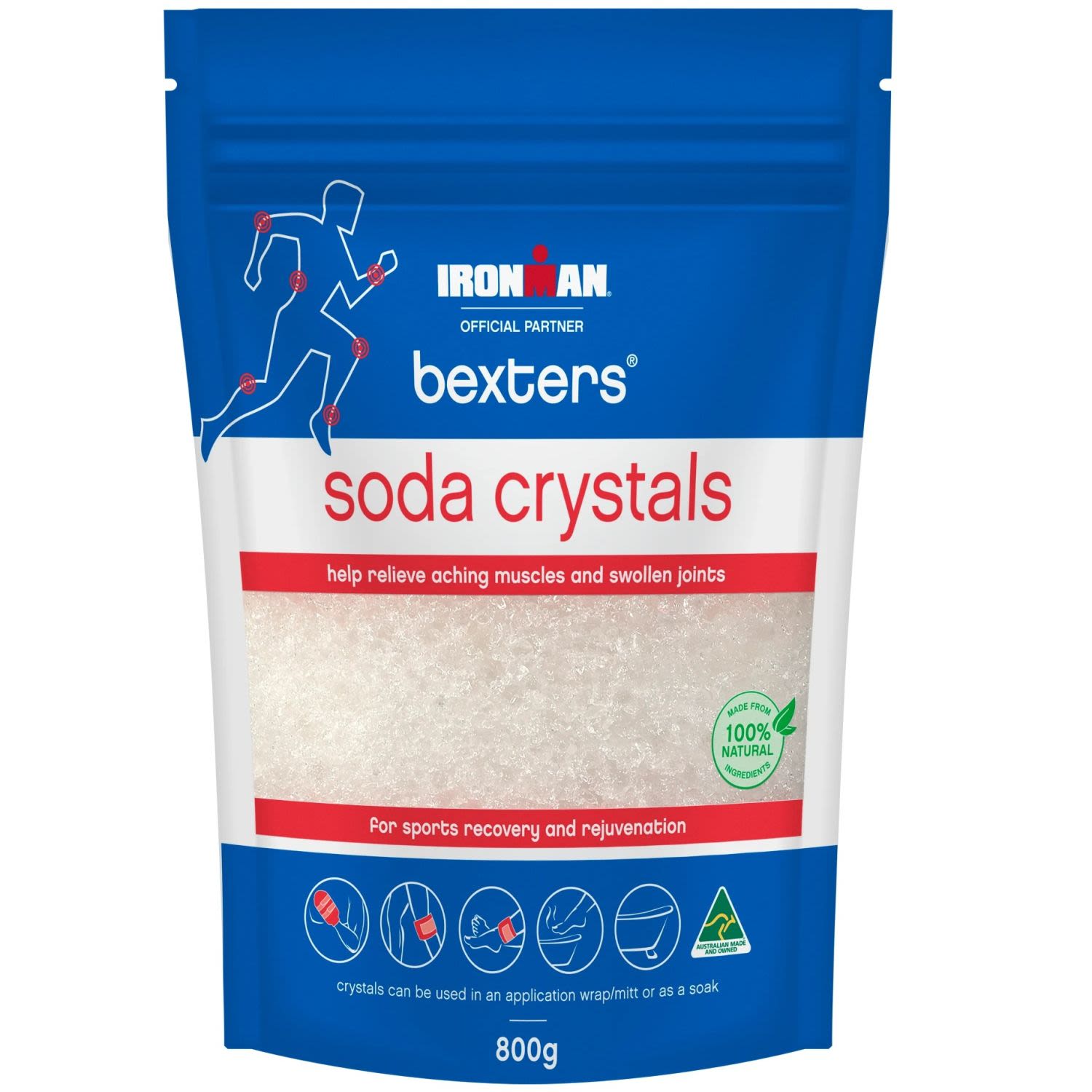 Bexters Soda Crystals, 800 Gram