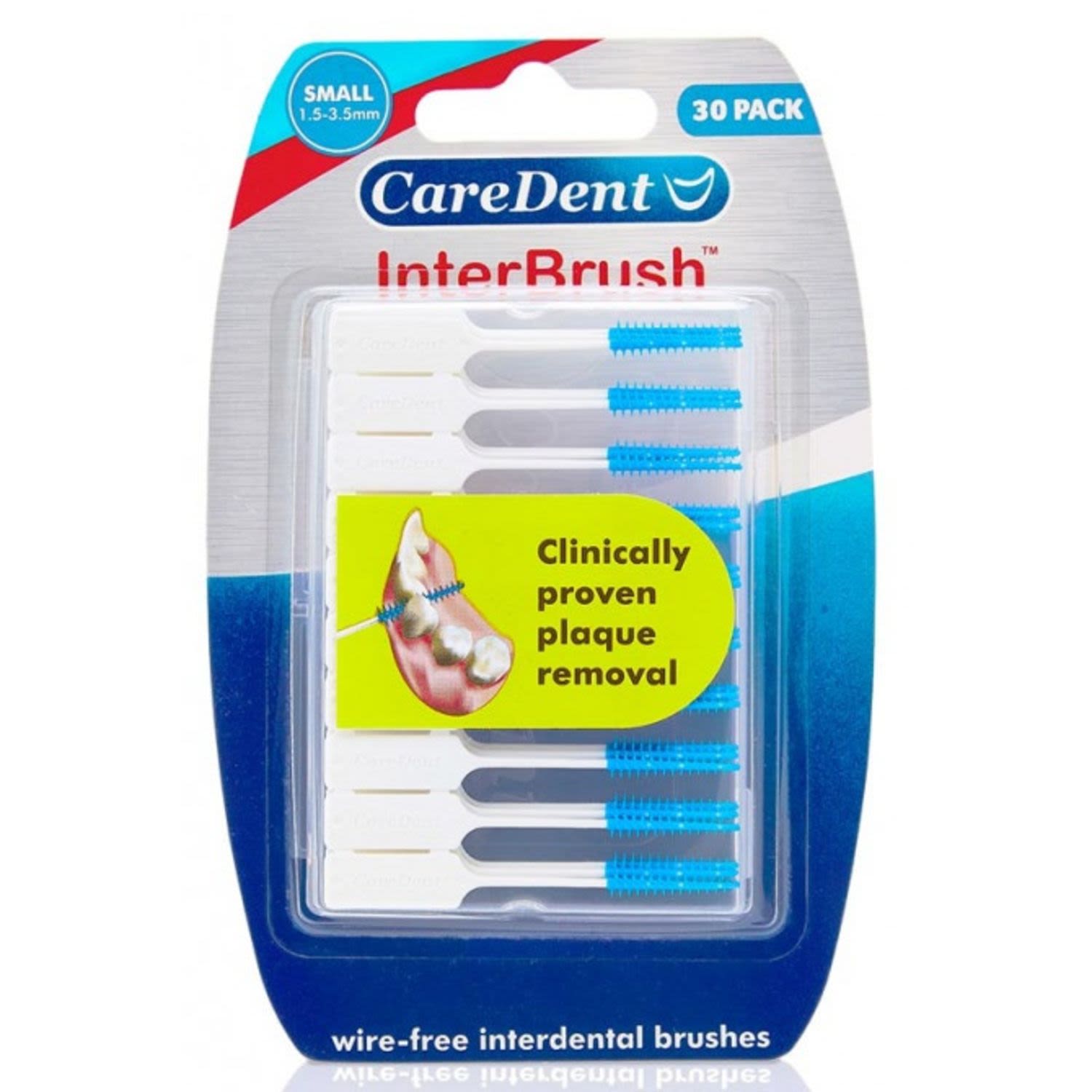 Caredent Interbrush Small, 30 Each