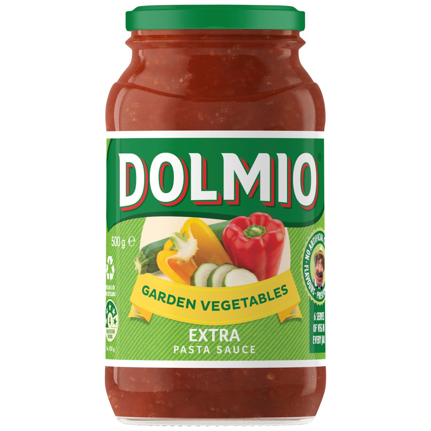 Dolmio Extra Garden Vegetables Tomato Pasta Sauce, 500 Gram