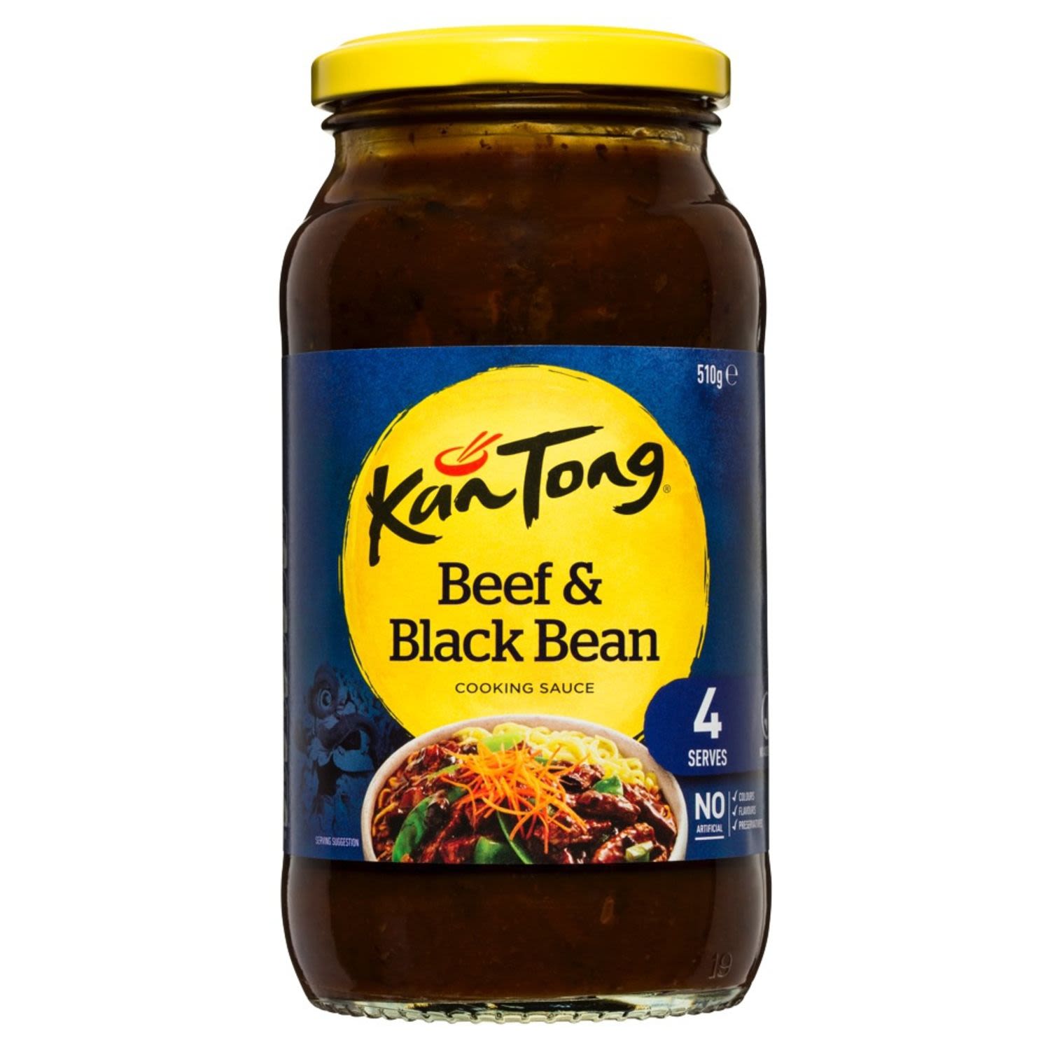 Kan Tong Black Bean Stir Fry Cooking Sauce, 510 Gram