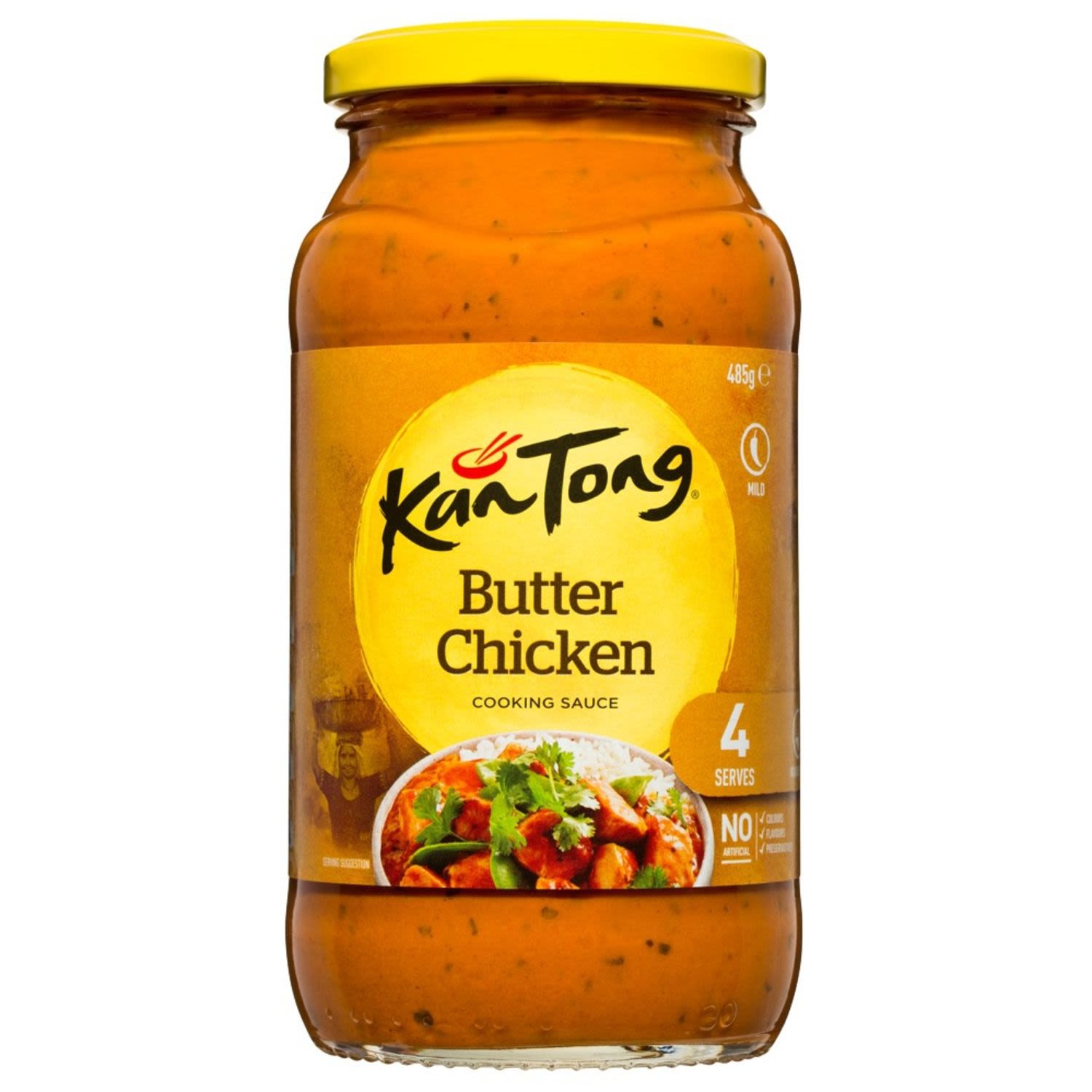 Kan Tong Butter Chicken Cooking Sauce, 485 Gram