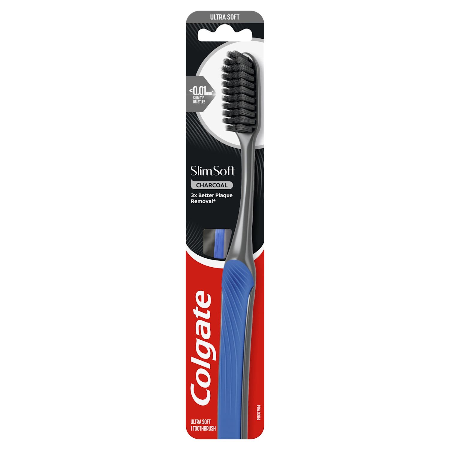 Colgate Toothbrush Soft Slim Charcoal