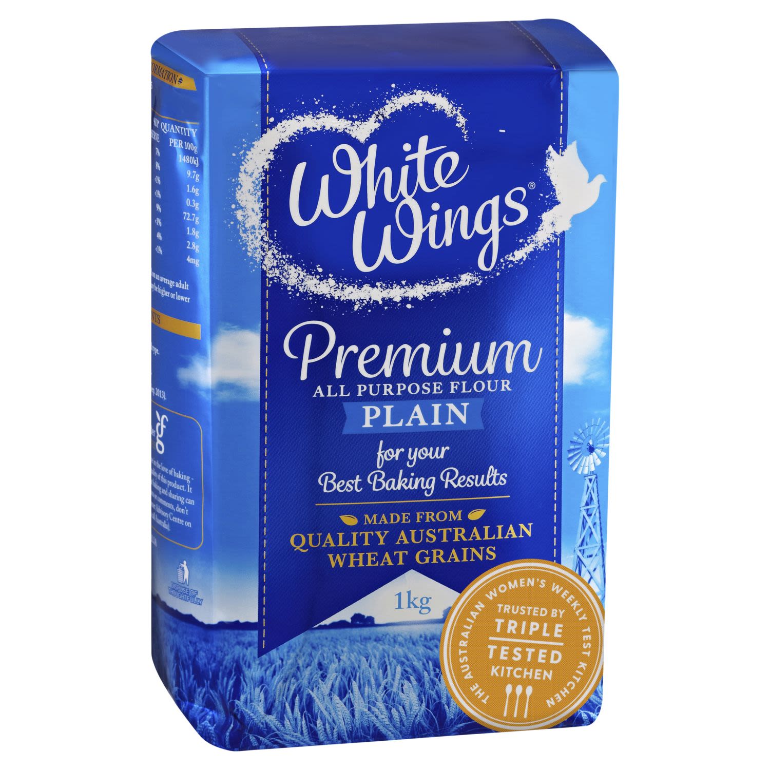 White Wings Premium All Purpose Plain Flour, 1 Kilogram