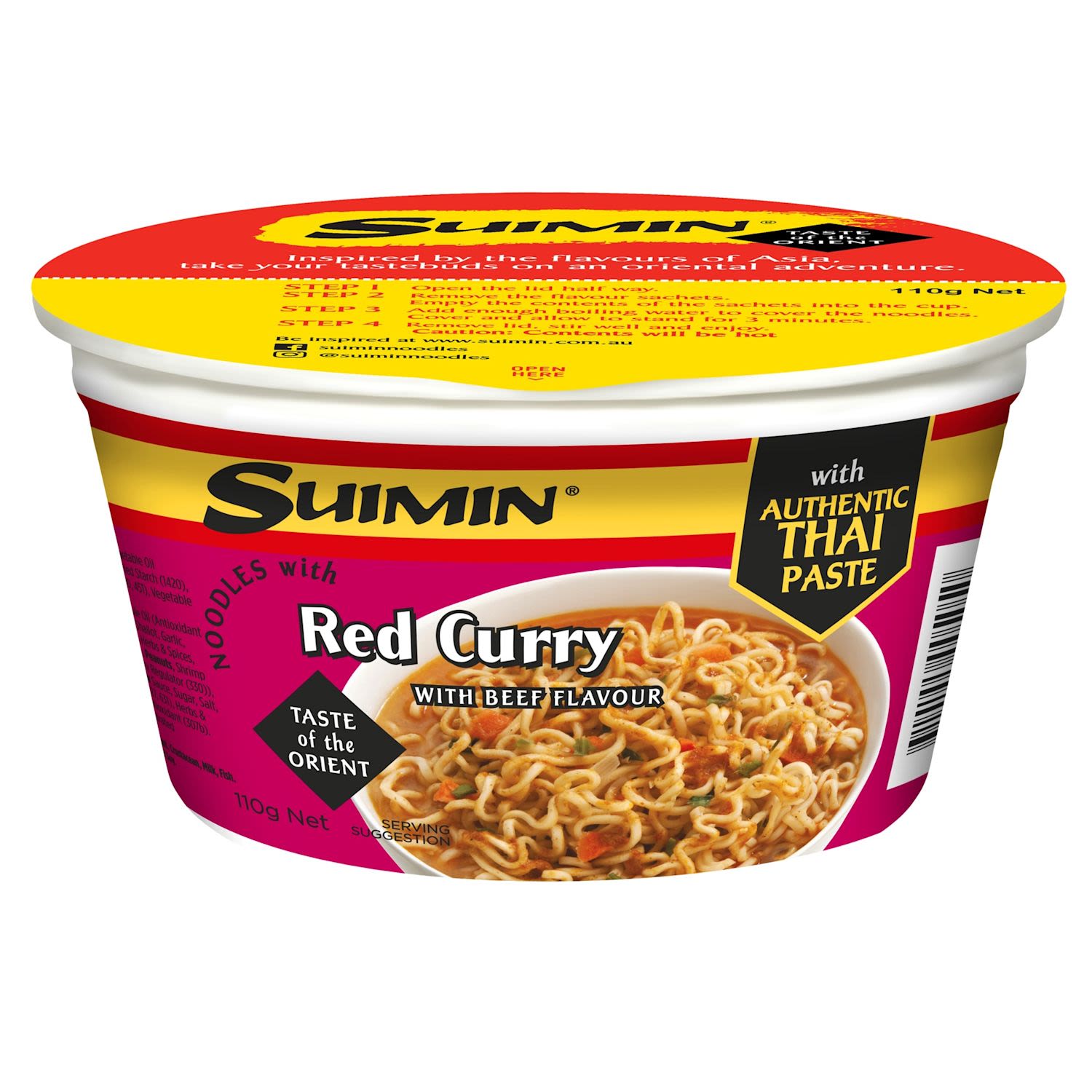 Suimin Noodle Bowl Red Curry