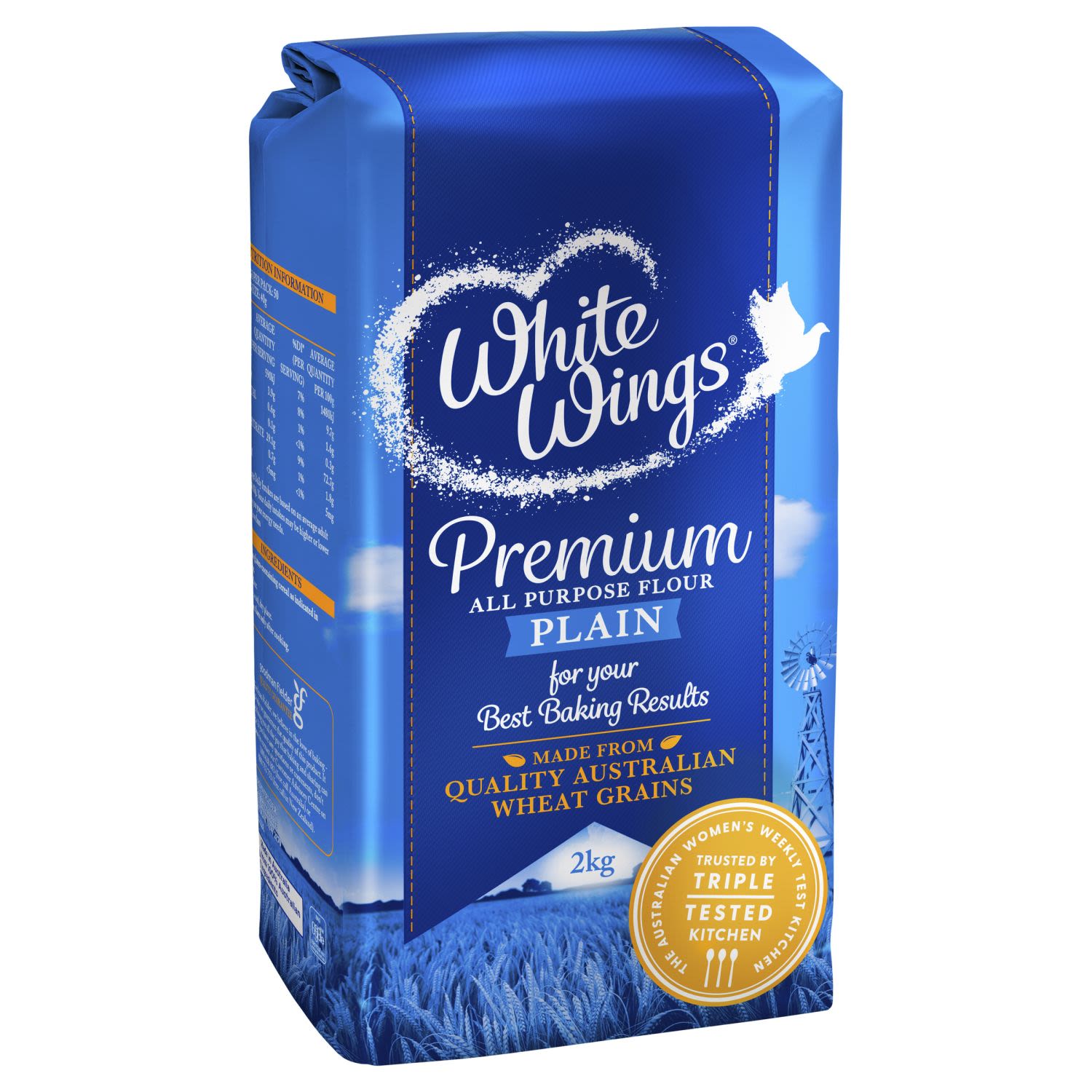 White Wings Premium All Purpose Plain Flour, 2 Kilogram