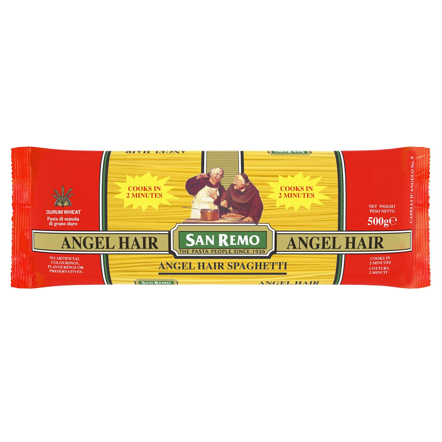 San Remo Spaghetti Angel Hair Pasta No 9