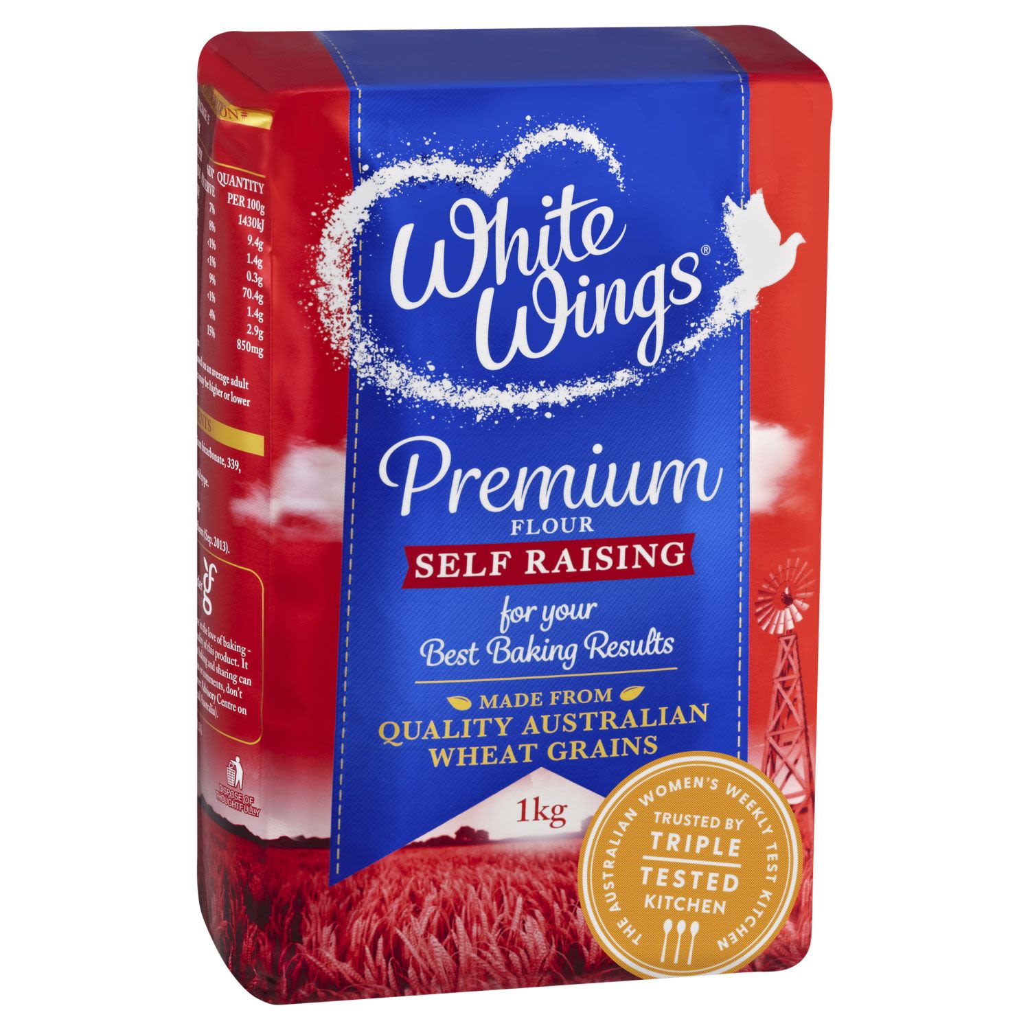 White Wings Premium Self Raising Flour, 1 Kilogram