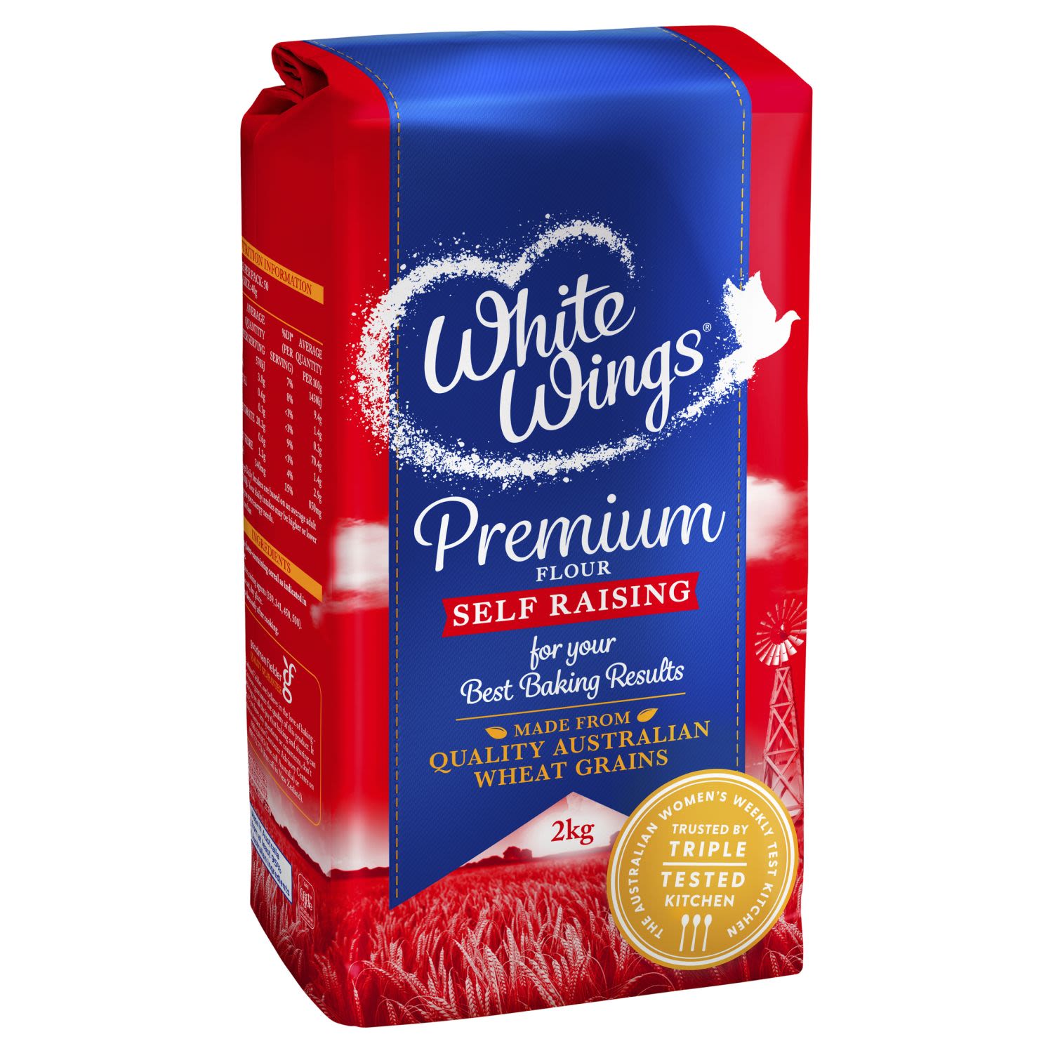 White Wings Premium Self Raising Flour, 2 Kilogram