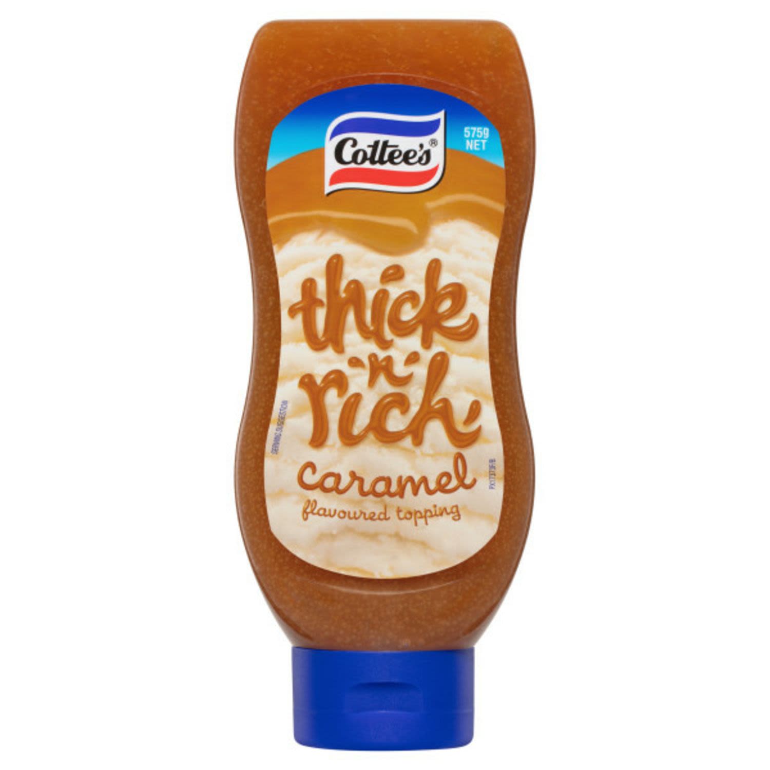 Cottee's Thick 'n' Rich Caramel Flavoured Topping, 575 Gram