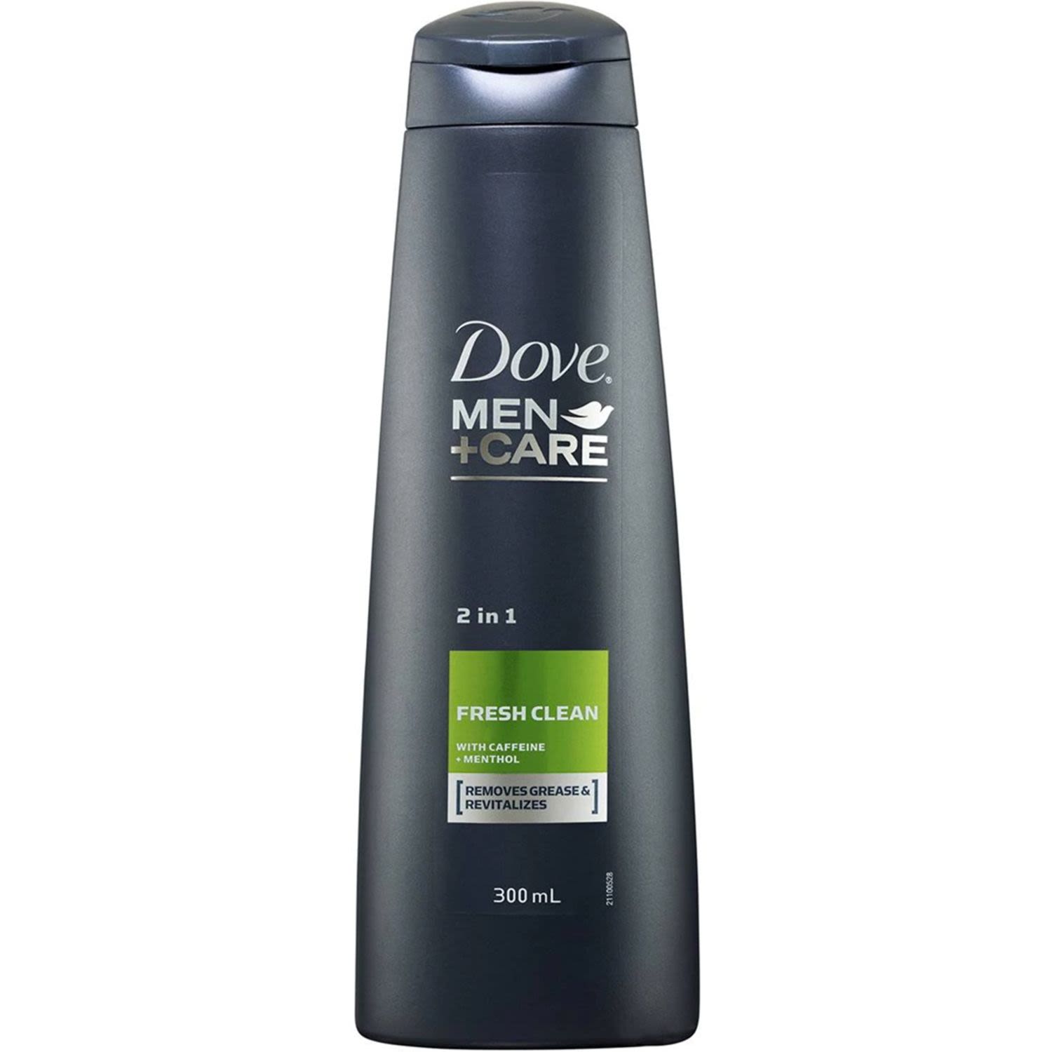 Dove Men Hair Shampoo Fresh Clean 2 in 1, 300 Millilitre