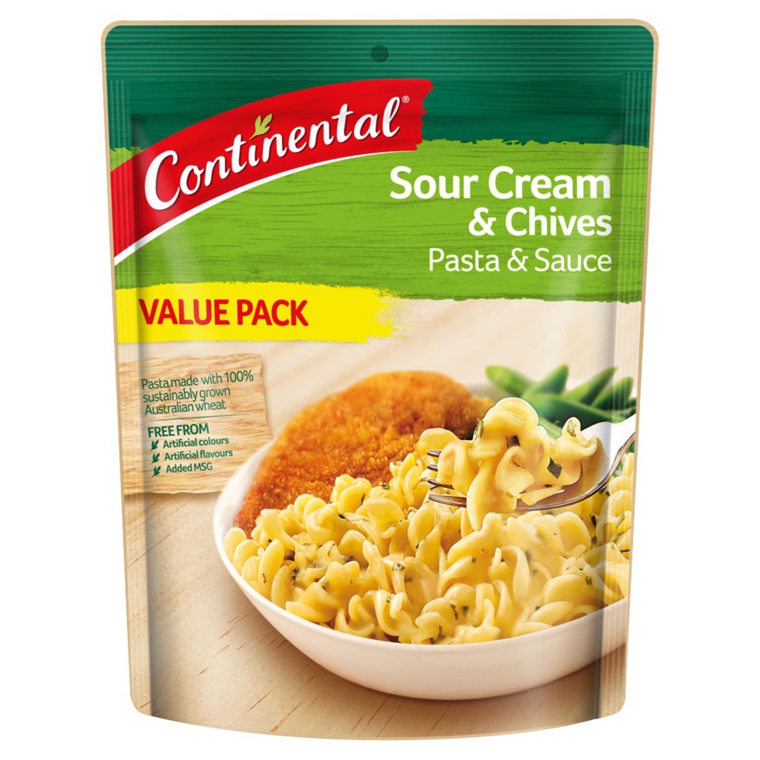 Continental Value Pack Pasta & Sauce Sour Cream & Chives, 145 Gram