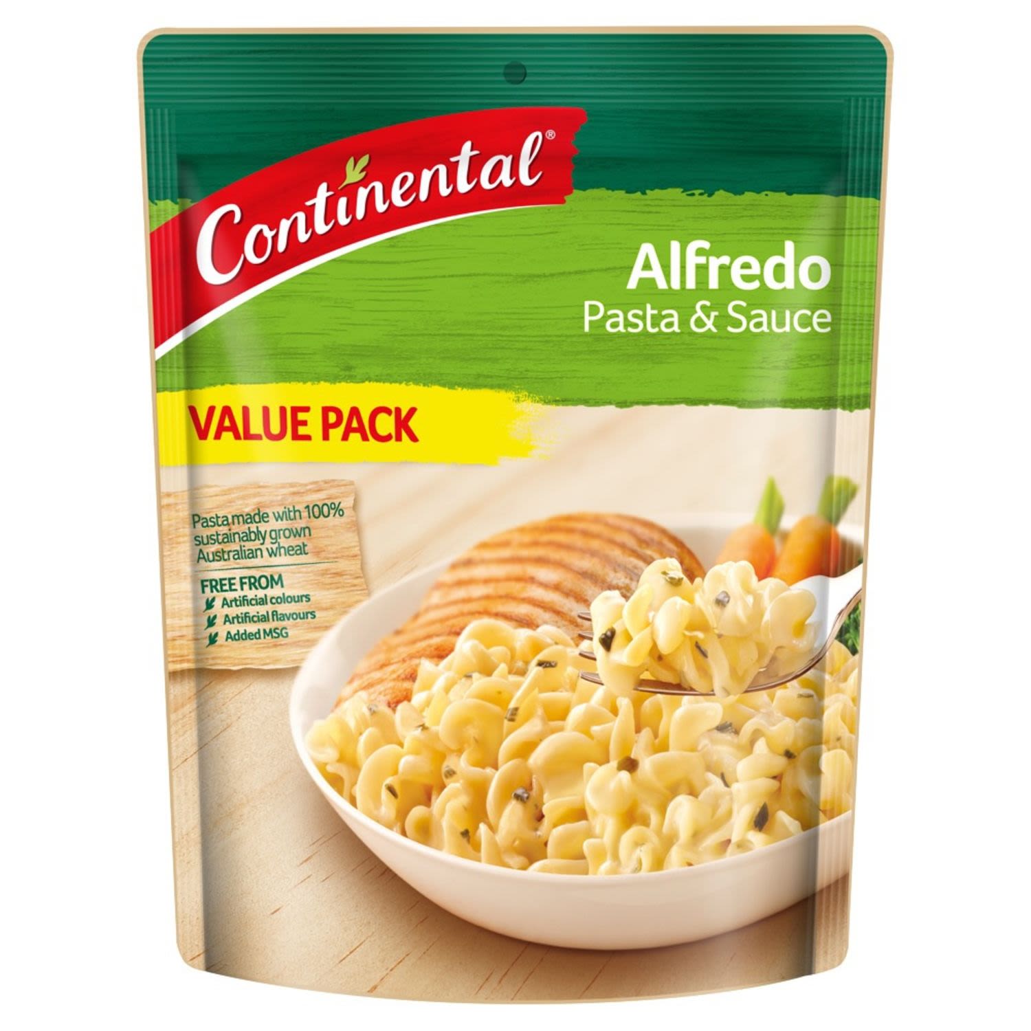 Continental Value Pack Pasta & Sauce Alfredo, 145 Gram