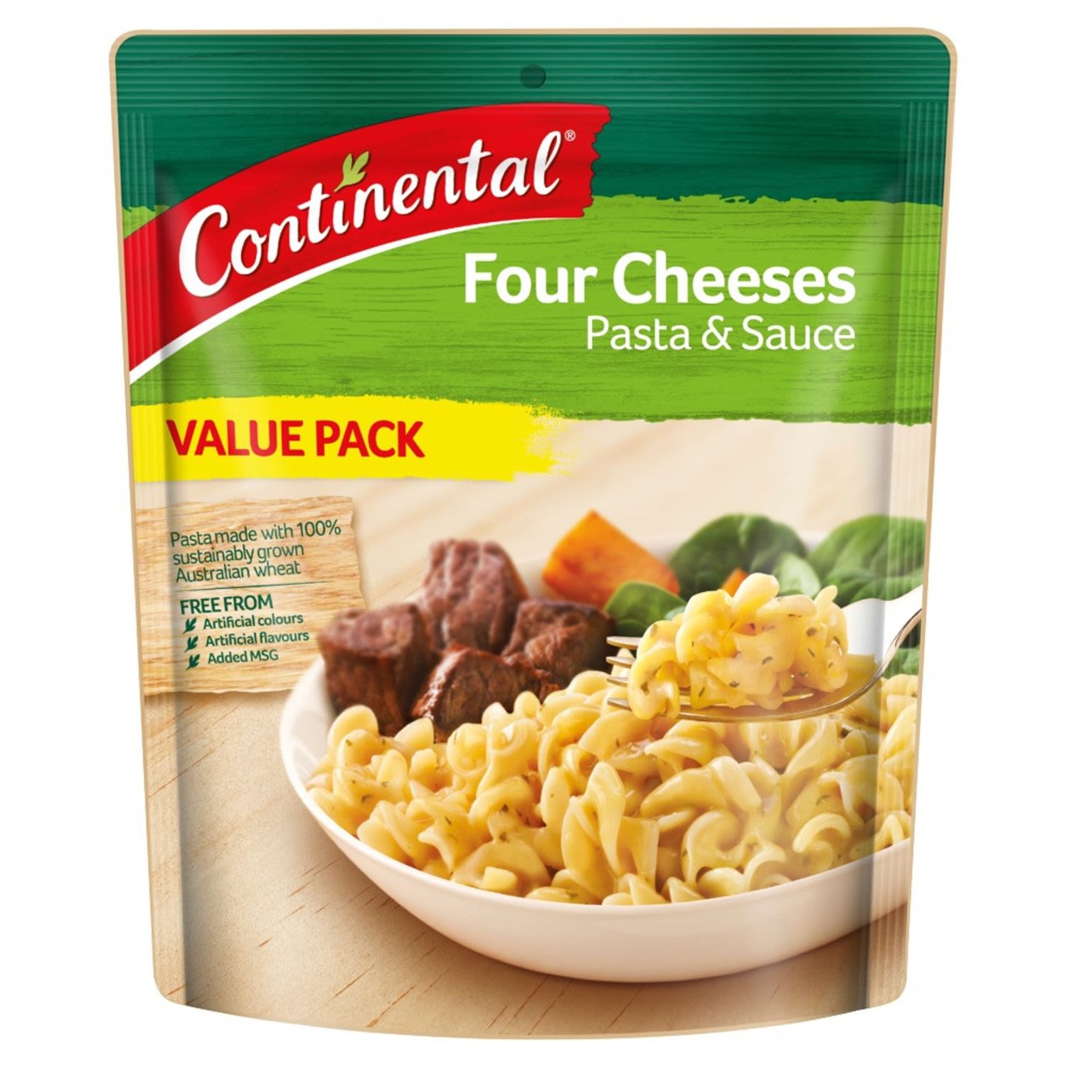 Continental Pasta & Sauce Four Cheeses, 170 Gram
