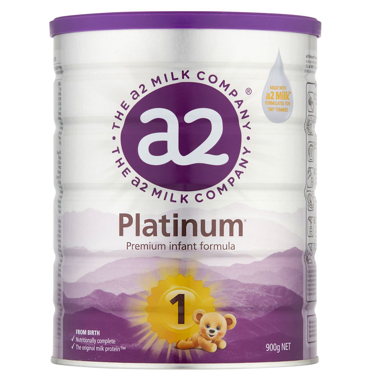 A2 Platinum Infant Formula Stage 1 0-6 Months, 900 Gram