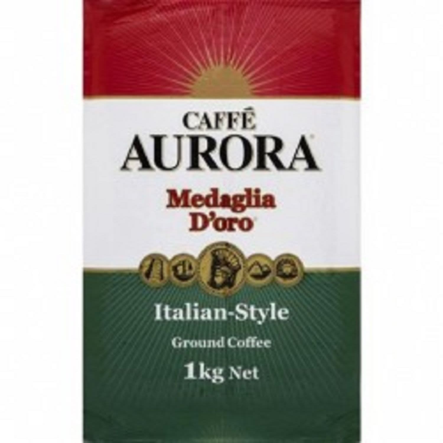 Aurora Coffee Ground Italian, 1 Kilogram