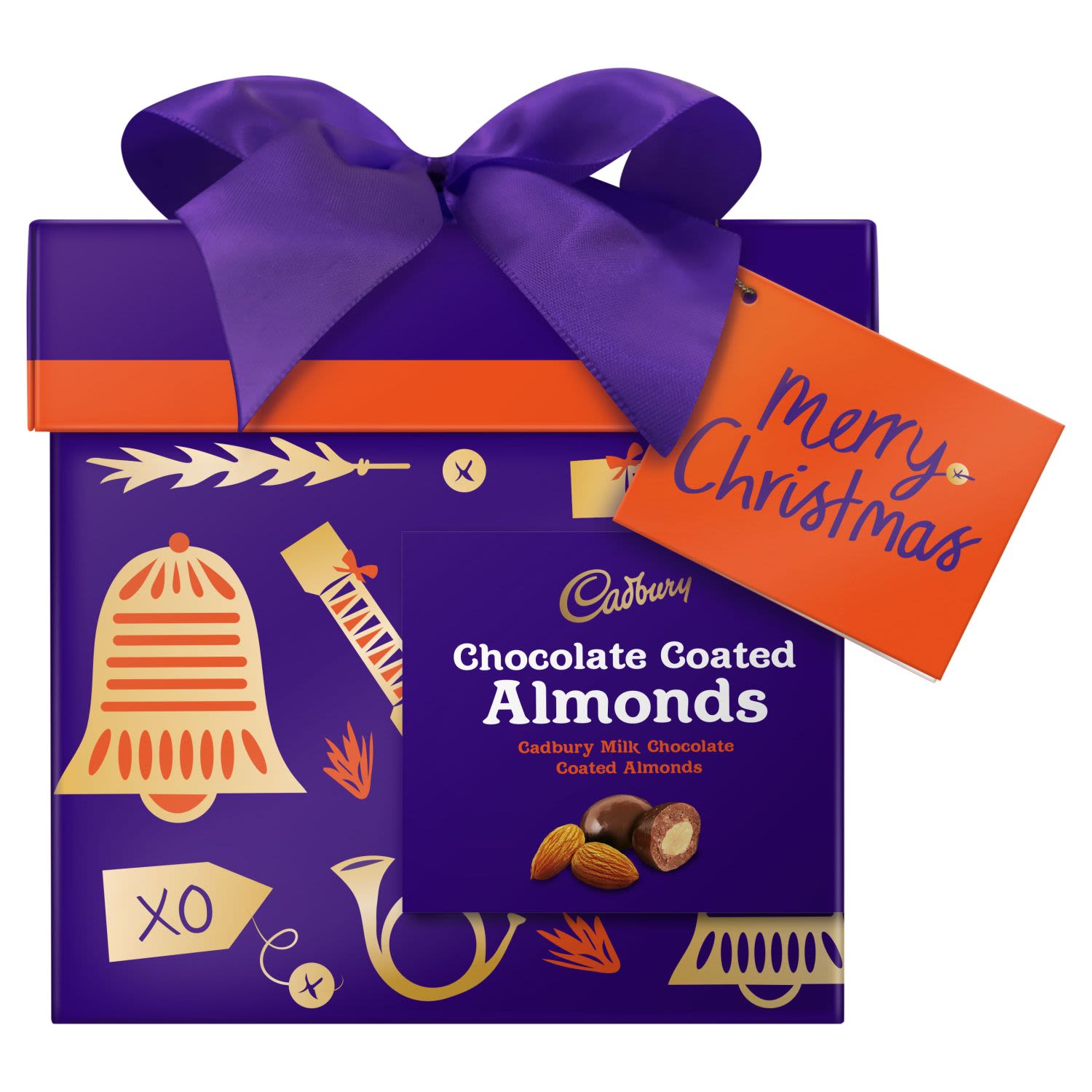 Chocolate Coated Almonds Gift Box, 225 Gram