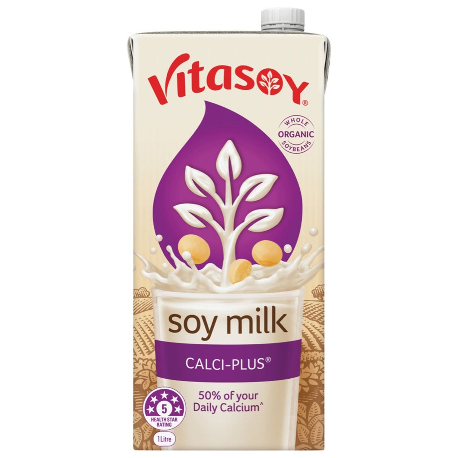 Vitasoy Soy Milk Calci-plus, 1 Litre