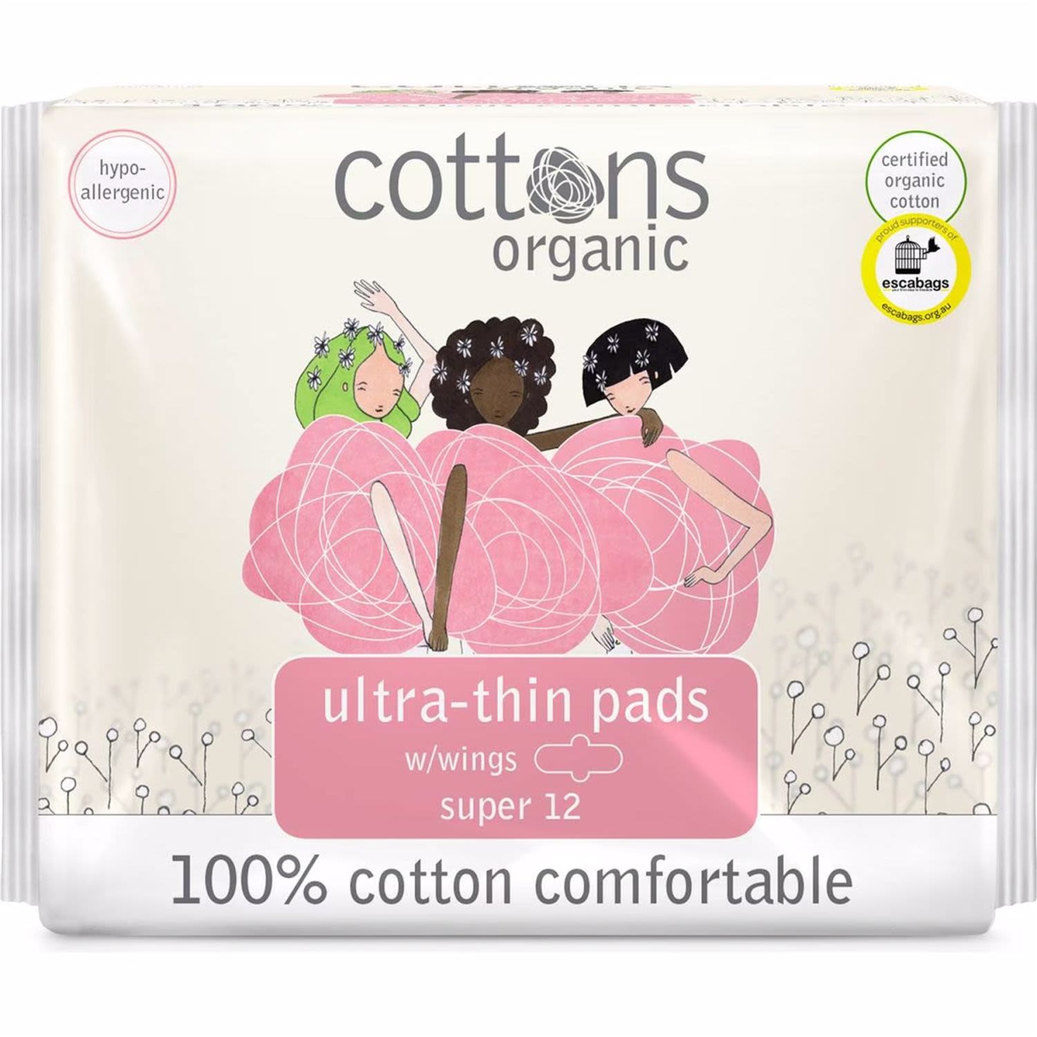 Cottons Organic 12 pack