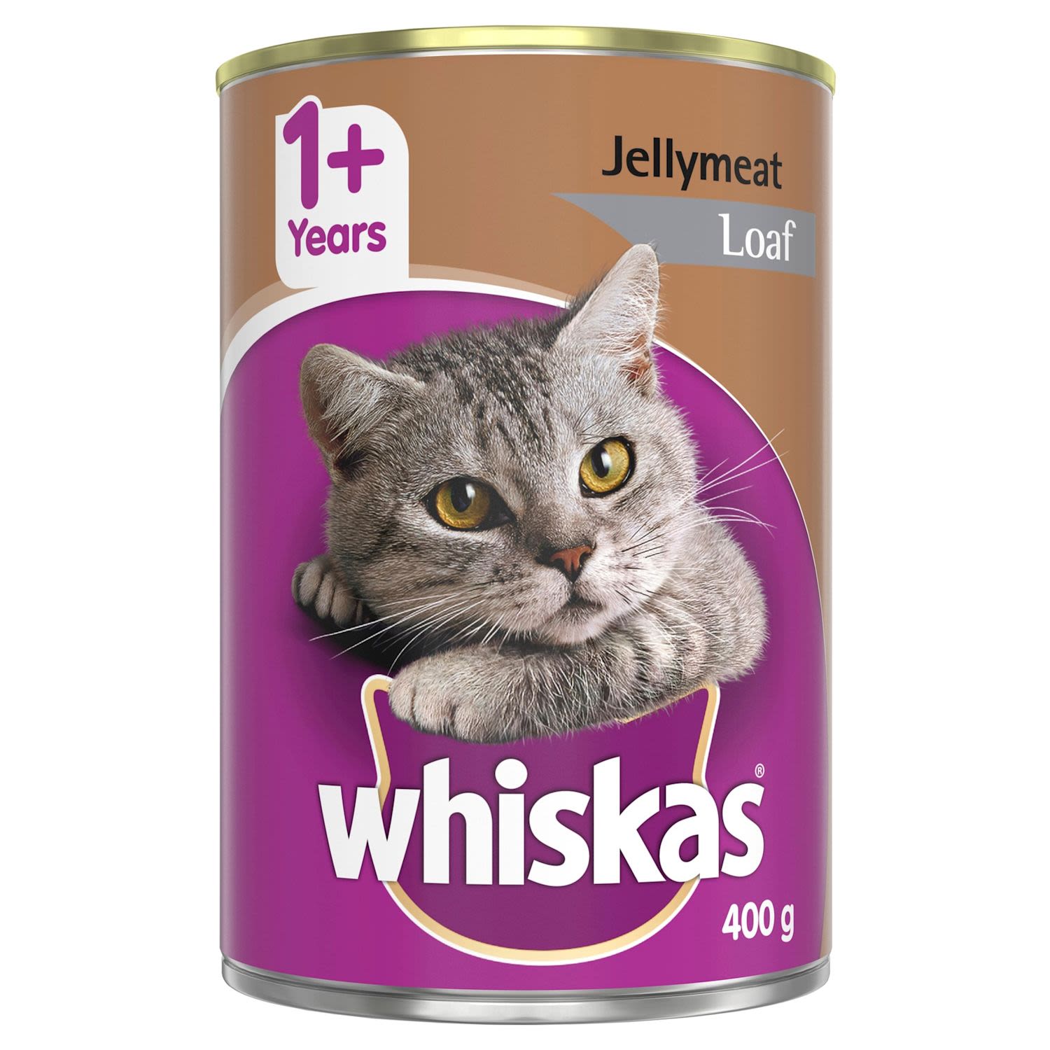 Whiskas Adult Wet Cat Food Jellymeat Loaf Can